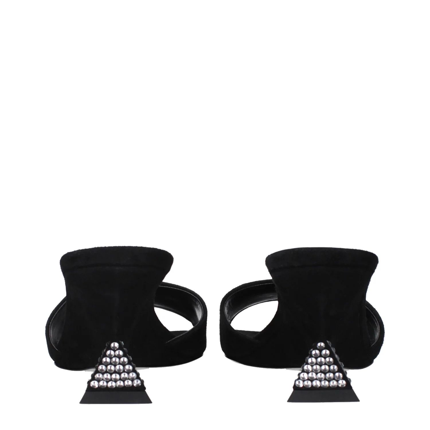 The Attico ob1o1e1224 Suede Sandals in Black Size US 7.5 / IT 37.5 - 5 Thumbnail
