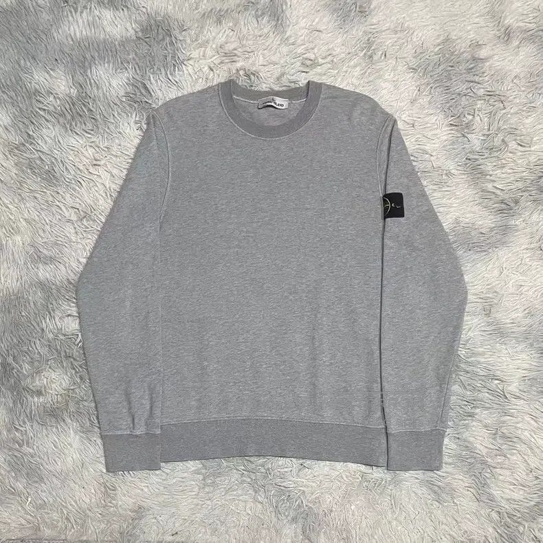 Stone Island Stone Island Round neck sweater basic sweater gray M code Size US M / EU 48-50 / 2 - 1 Thumbnail