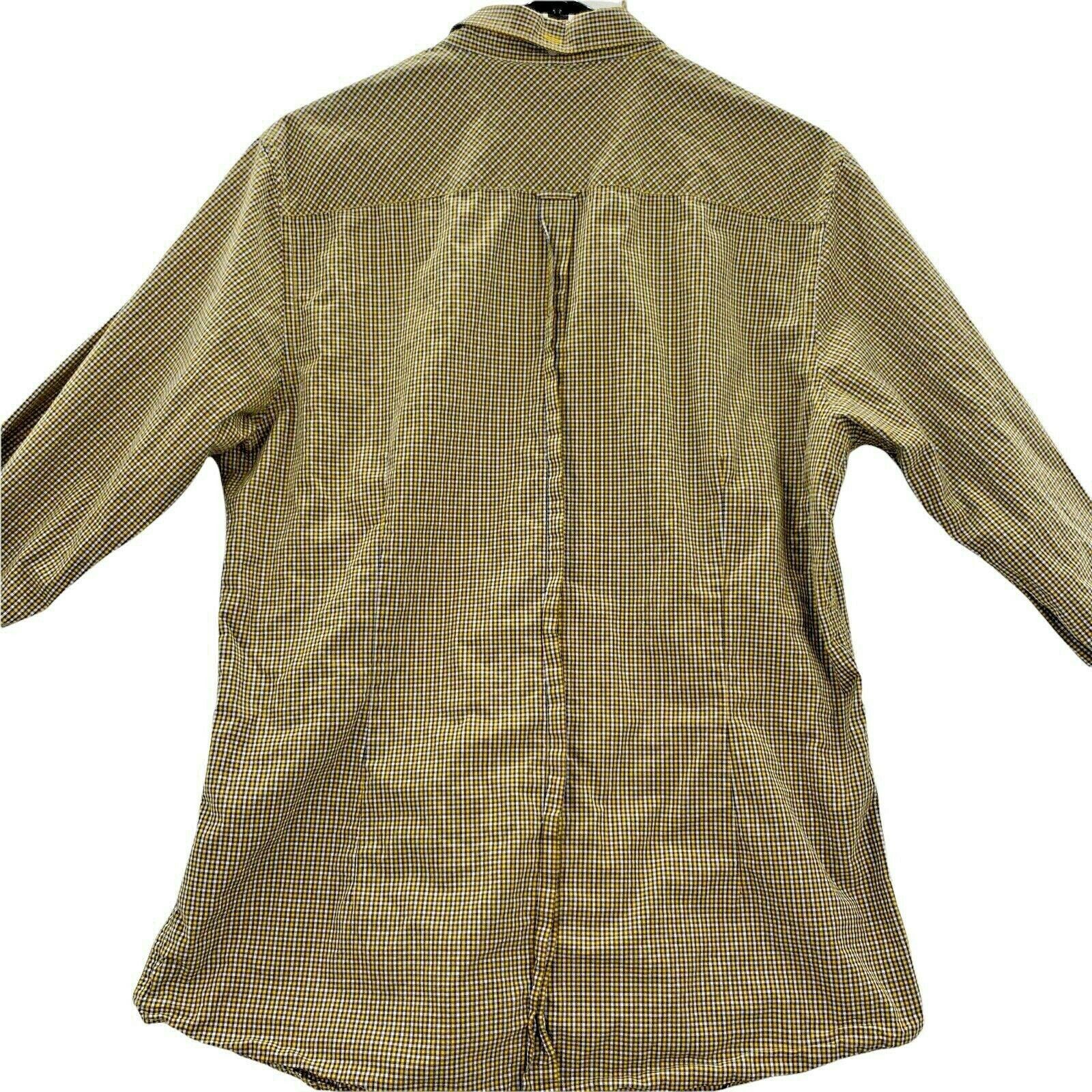 Ben Sherman Ben Sherman Mens XL Long Sleeve Button Down Yellow PLAID Size US XL / EU 56 / 4 - 5 Thumbnail