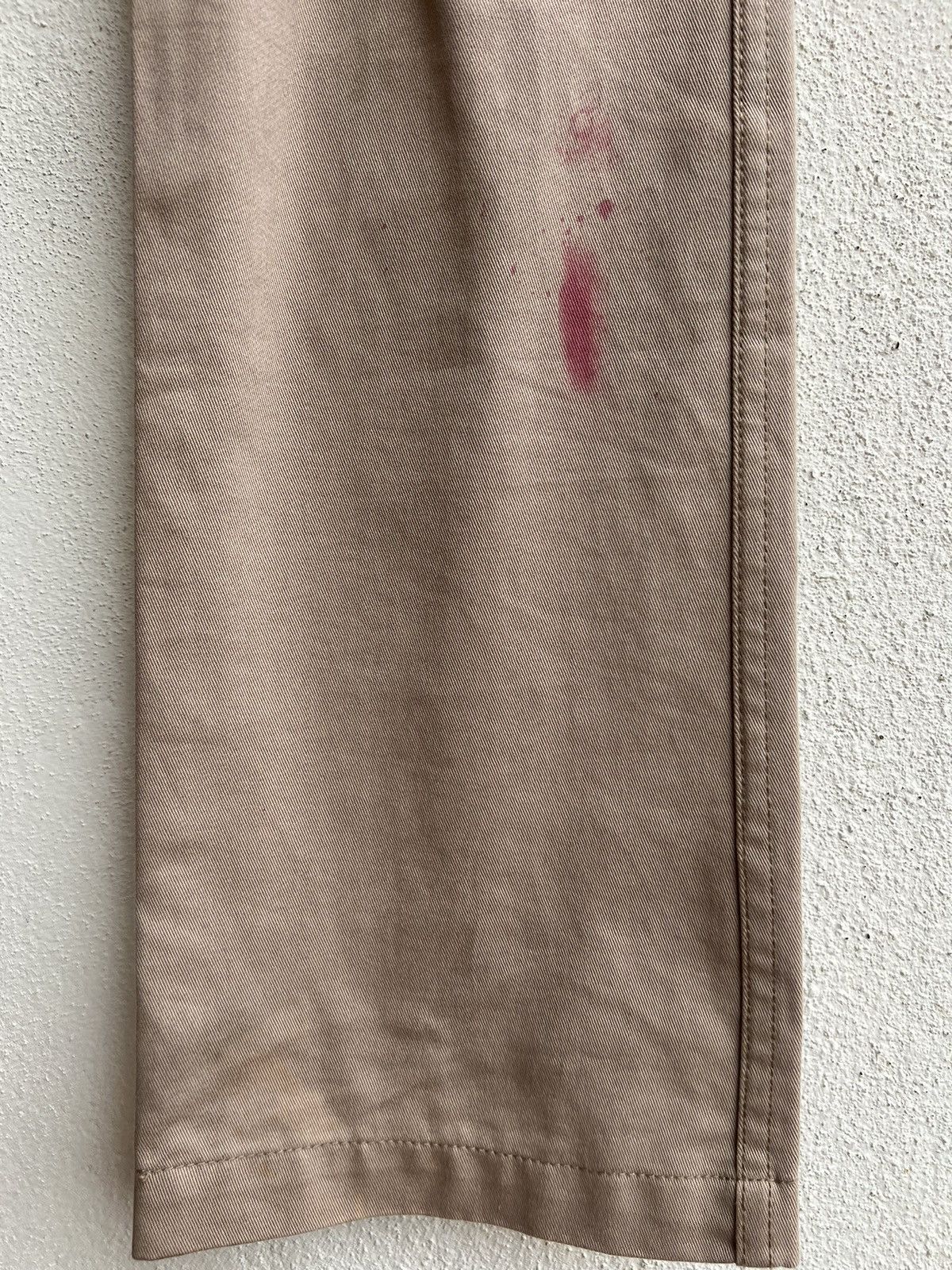 Vintage Bonds & Peace Japan Painter Khaki Flare Chinos Pant Size US 30 / EU 46 - 12 Thumbnail