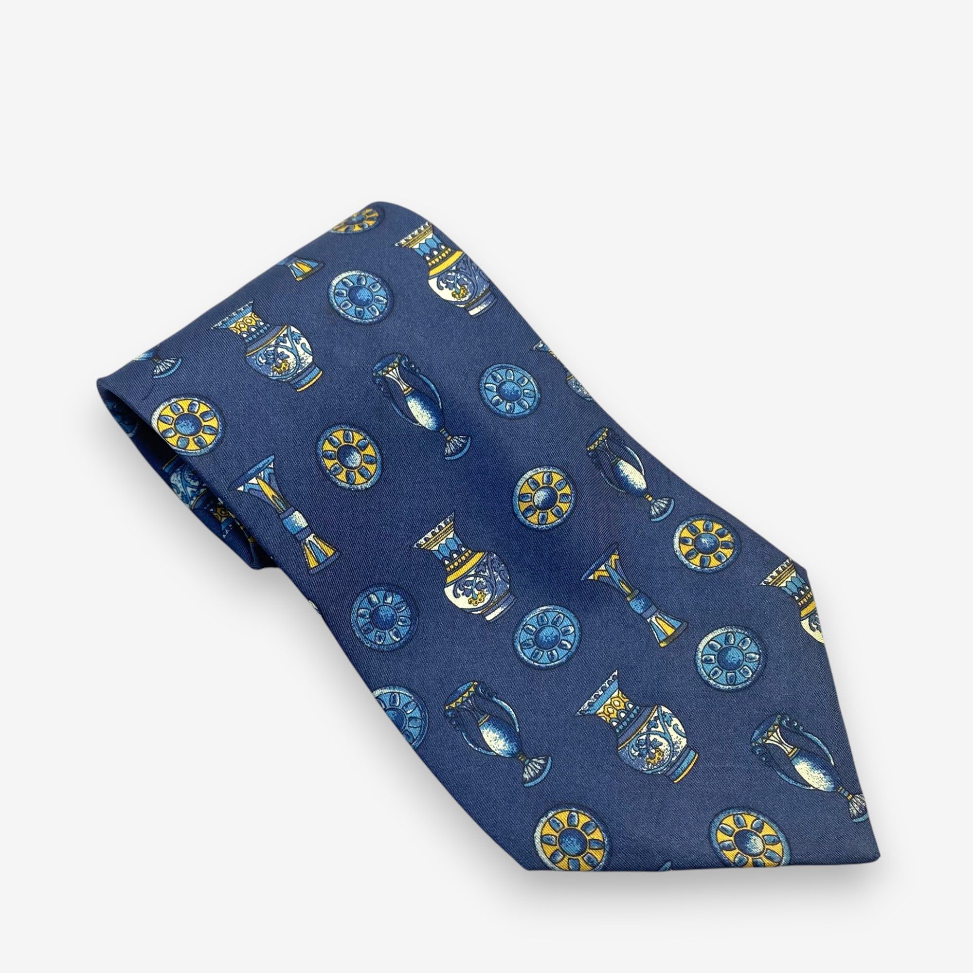 Japanese Brand Vintage Pierre Balmain SILK Necktie Cravate Pure Silk Size ONE SIZE - 1 Thumbnail