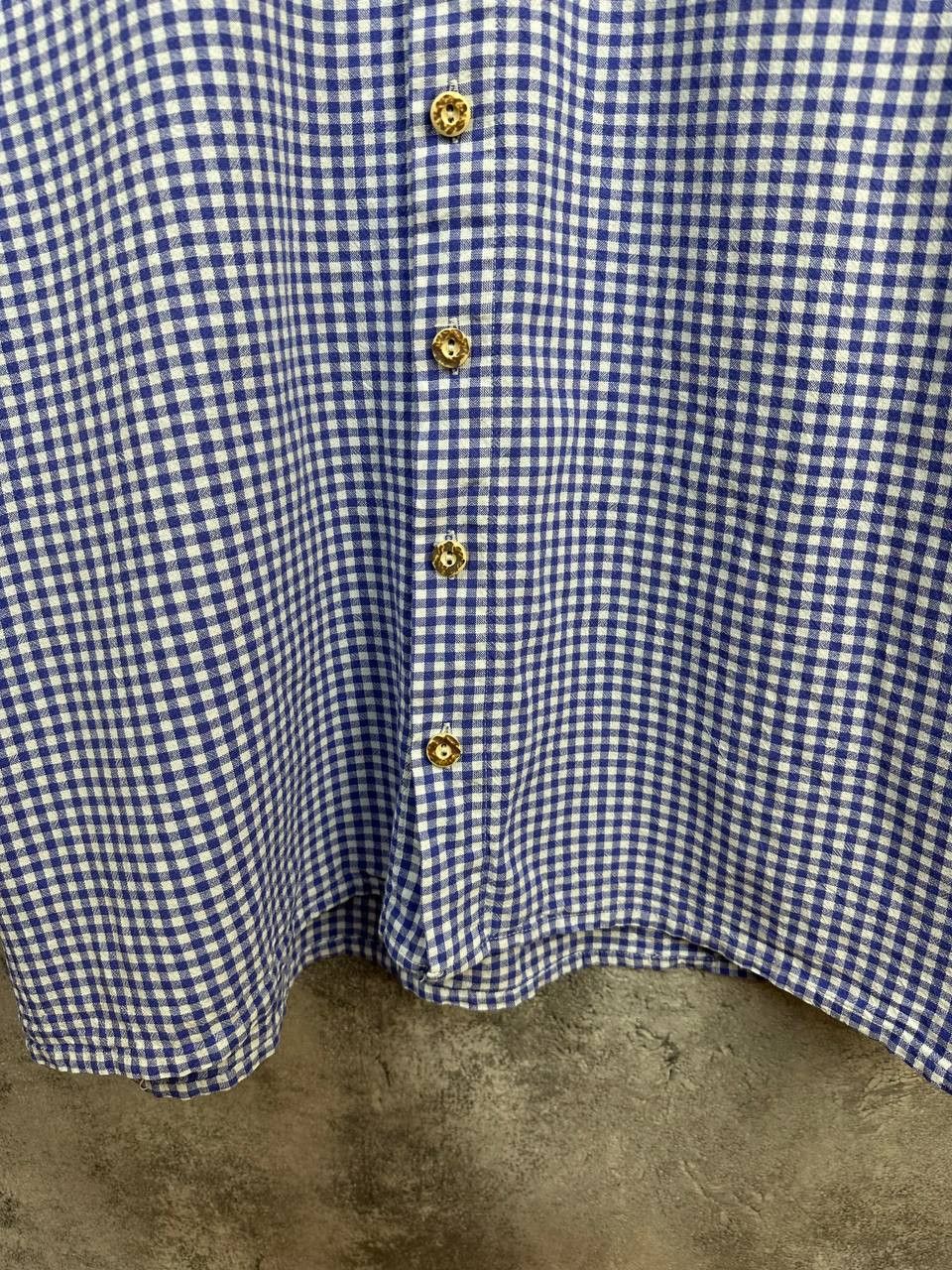 Other OS Trachten Bavarian Gingham Check Shirt Oktoberfest Size US XXL / EU 58 / 5 - 7 Thumbnail