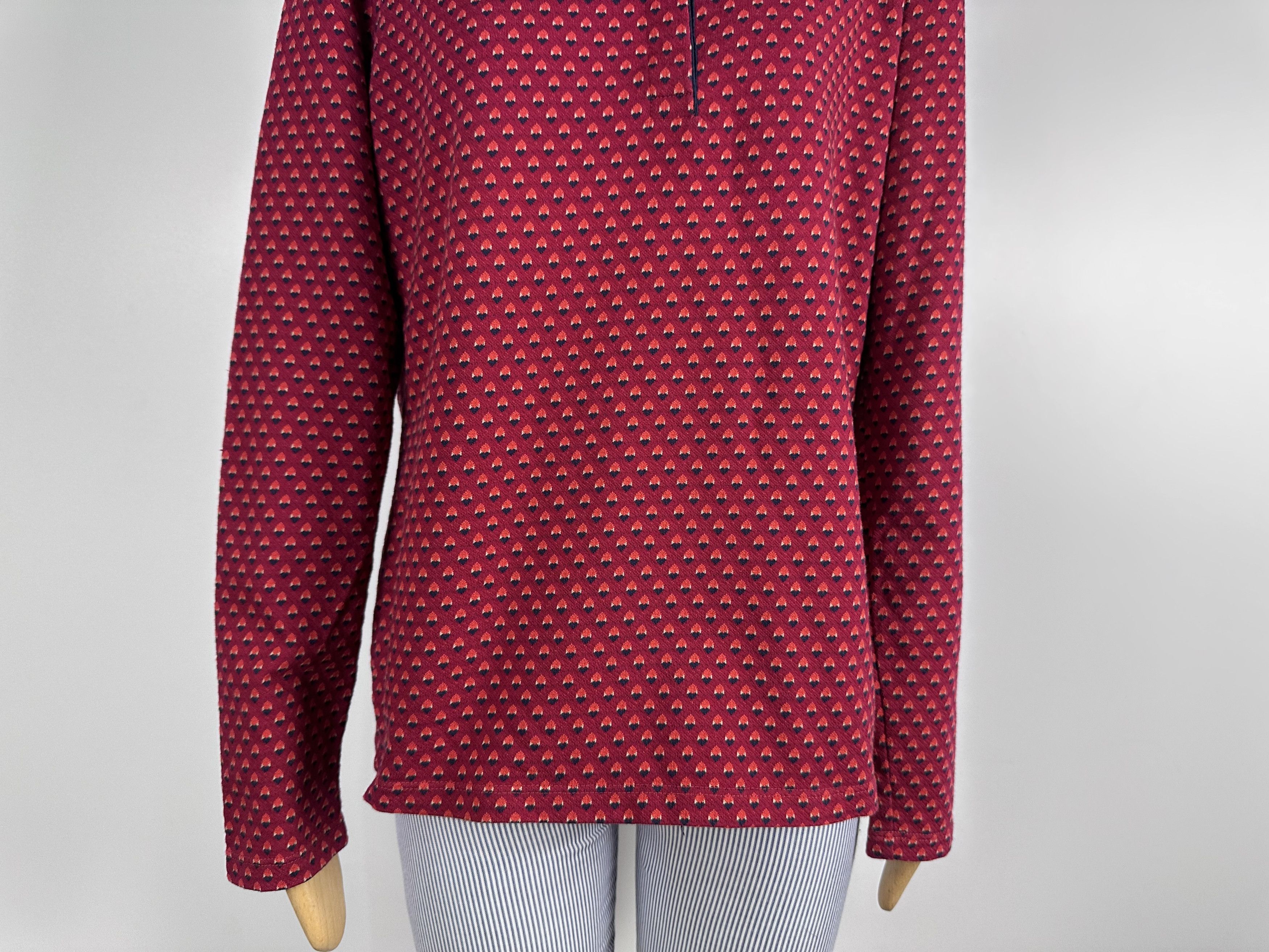 Lacoste Lacoste Polo Sweater Long Sleeve Knit Cotton Size 42 Size M / US 6-8 / IT 42-44 - 4 Thumbnail