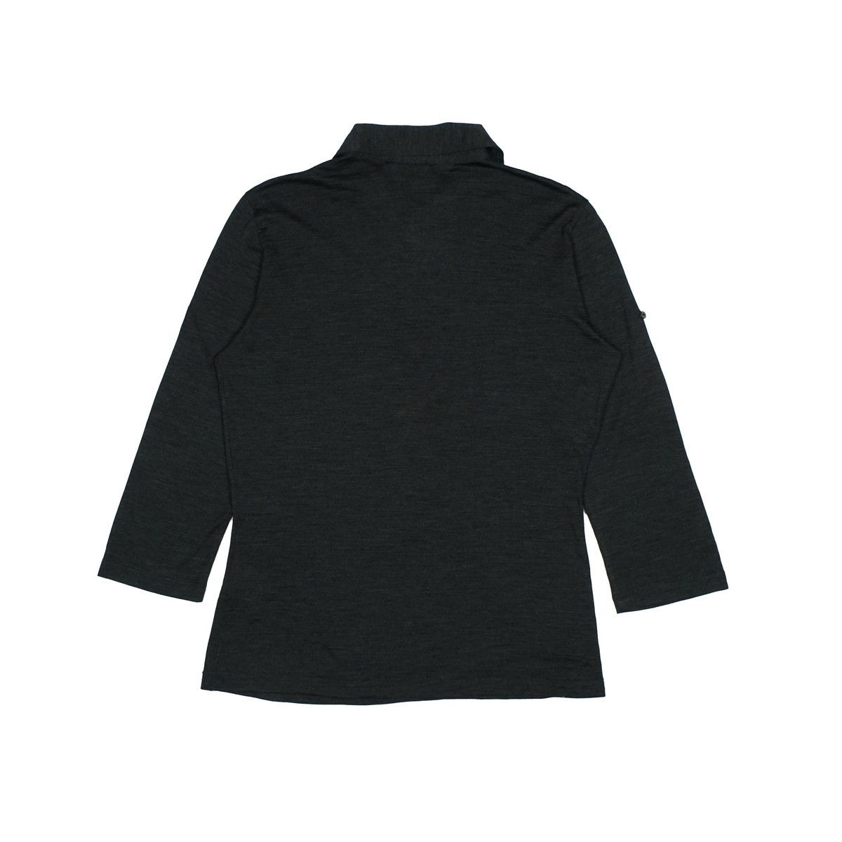 Max Mara *NoTariff Max Mara 3/4 Sleeve Collared Shirt Size L / US 10 / IT 46 - 3 Thumbnail