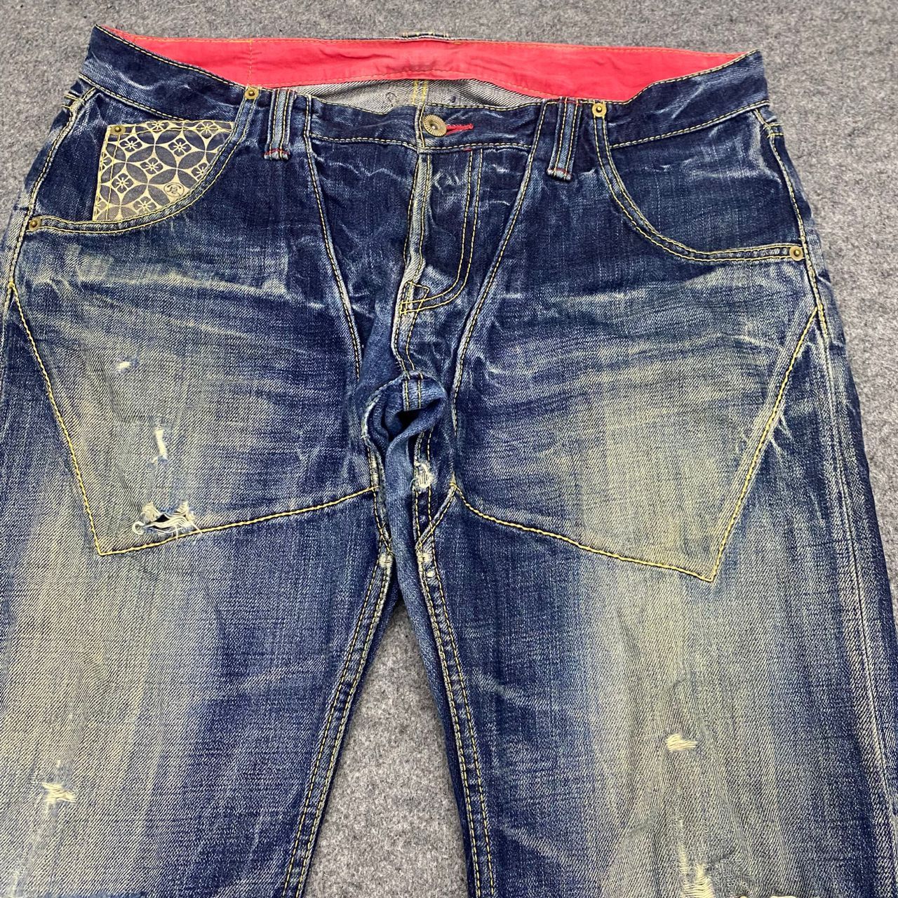 Eternal 💥Best Offer💥Vintage Eternal Distressed Denim Size US 36 / EU 52 - 9 Thumbnail