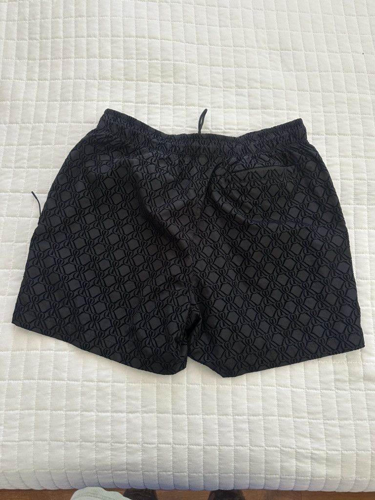 Kith Kith Flocked Monogram Mason Short in Nocturnal Size US 32 / EU 48 - 6 Thumbnail