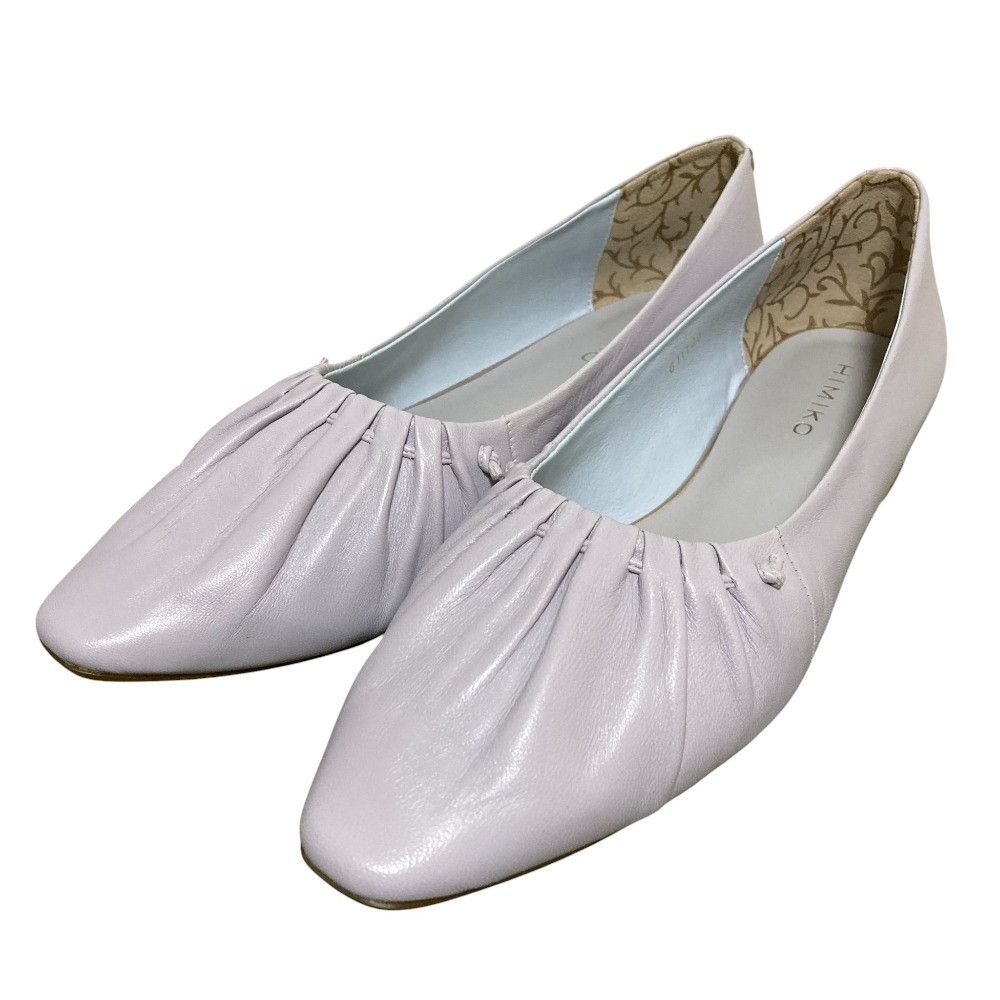 Other Other Himiko Gathered Flat Pumps Leather Shoes DUTY FREE for USA Size ONE SIZE - 1 Thumbnail