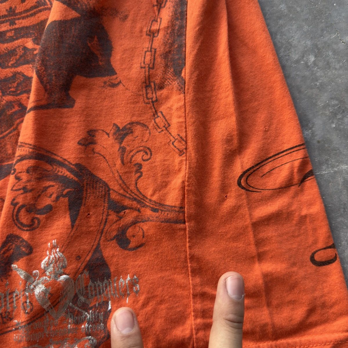 Other Crazy Y2K affliction xtreme couture baggy skull Lion shirt Size US M / EU 48-50 / 2 - 2 Thumbnail