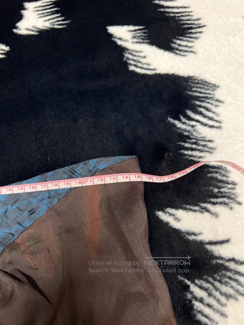 Dries Van Noten Dries Van Noten Silk Dark Pattern Midi Skirt Size 24" / US 00 / IT 34 - 6 Thumbnail
