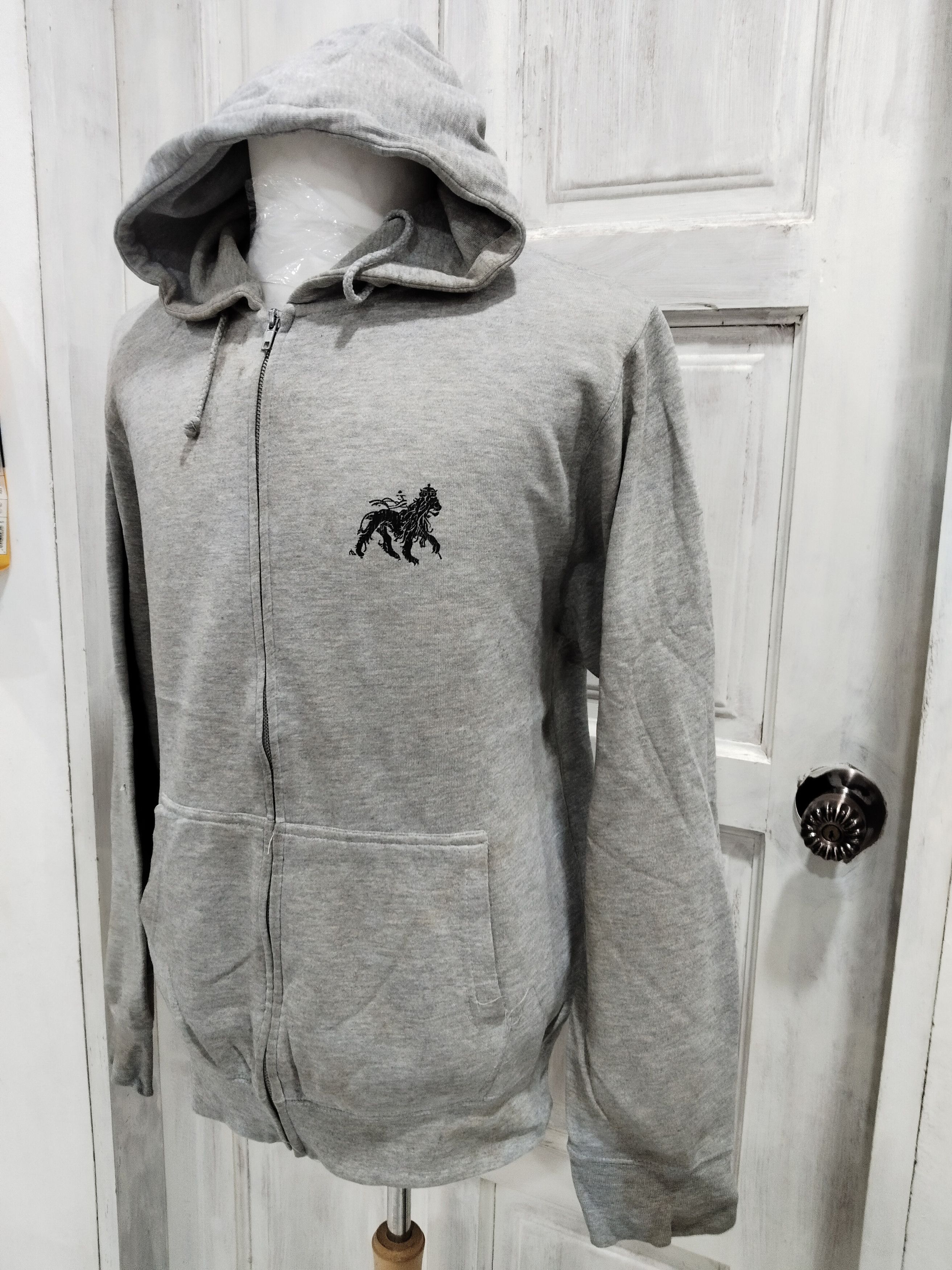 Stussy × Vintage Vtg80s Stussy The Original Stu Crew Comin Thru Zipper Hoodie Size US L / EU 52-54 / 3 - 3 Thumbnail