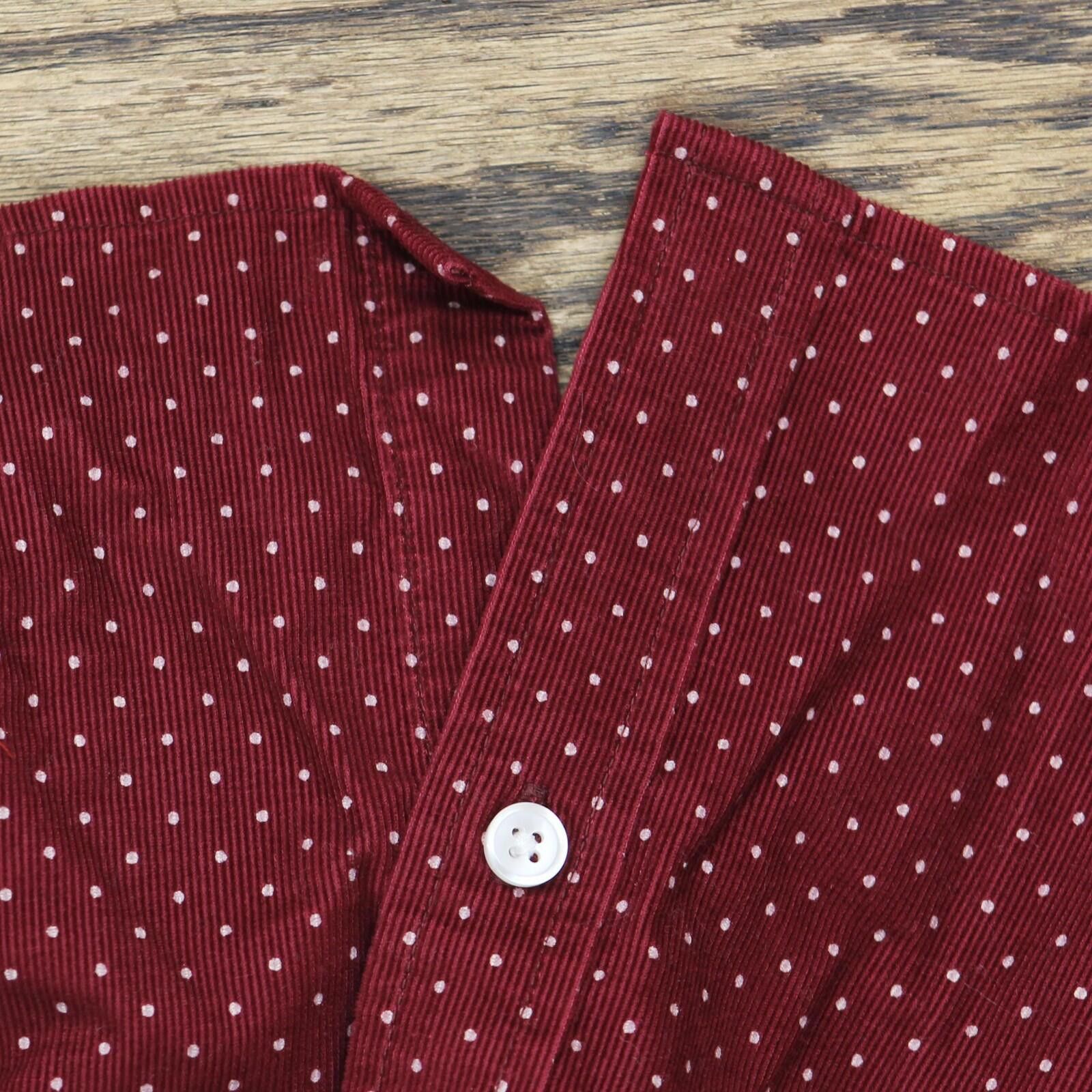 Lands' End Lands End Button Up Shirt 504468-sample 2 Tall Wine Dot Red Size XS / US 0-2 / IT 36-38 - 4 Thumbnail