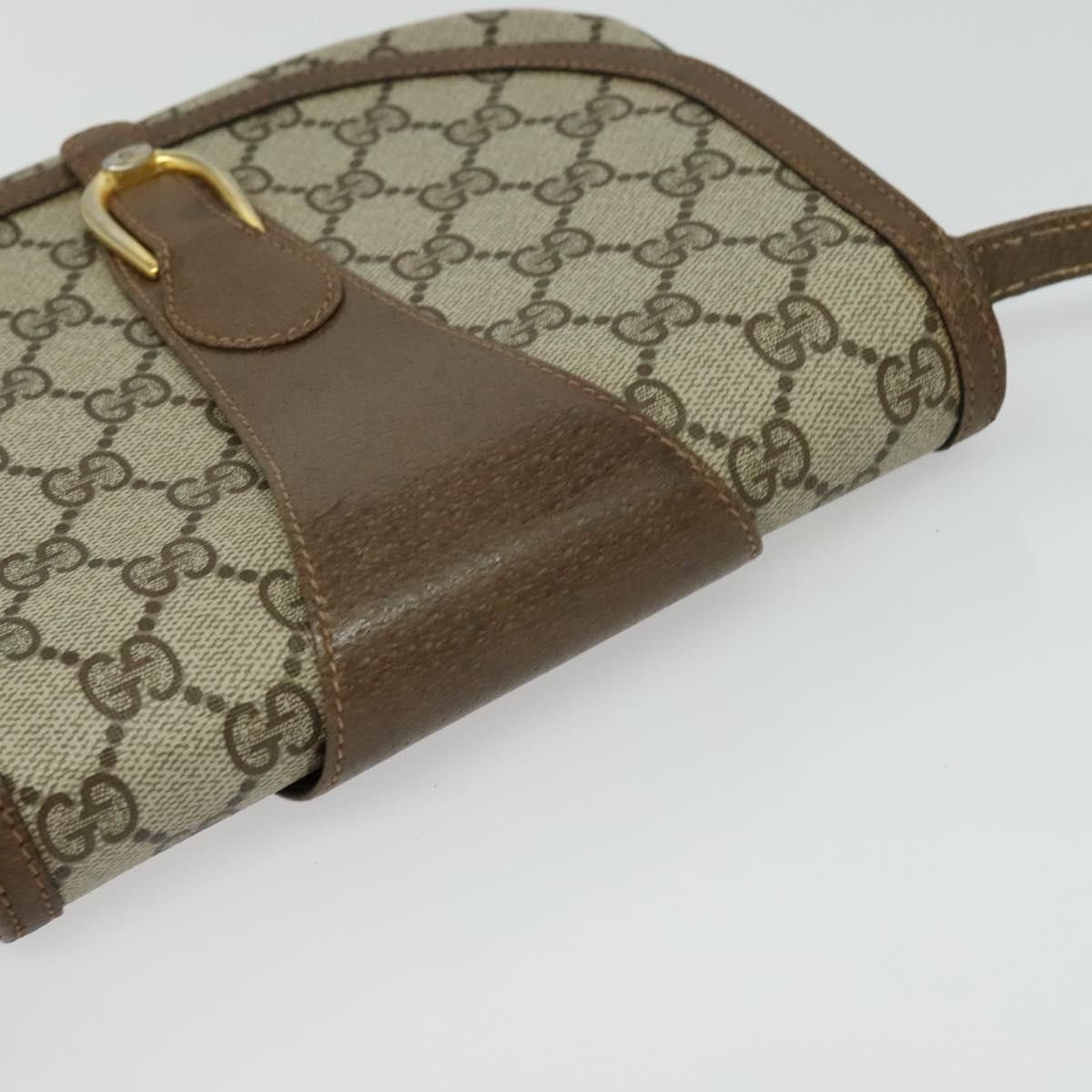 Gucci GUCCI GG Supreme Shoulder Bag Pvc Beige Gold Size ONE SIZE - 6 Thumbnail