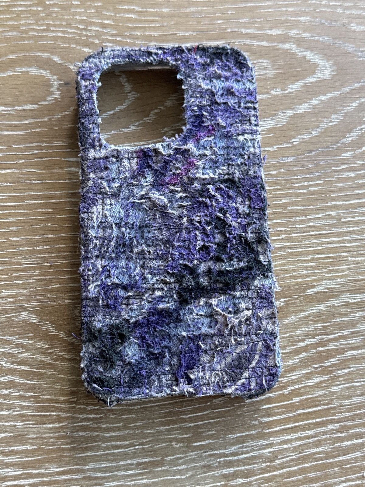 Japanese Brand PURPLE distressed boro iphone case Size ONE SIZE - 1 Thumbnail