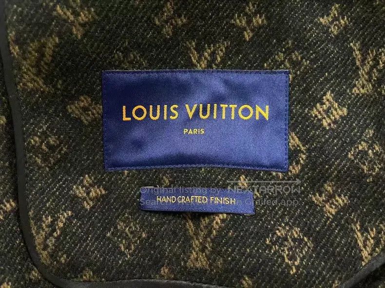 Louis Vuitton Louis Vuitton Brown print lined cashmere jacket Size US M / EU 48-50 / 2 - 4 Thumbnail