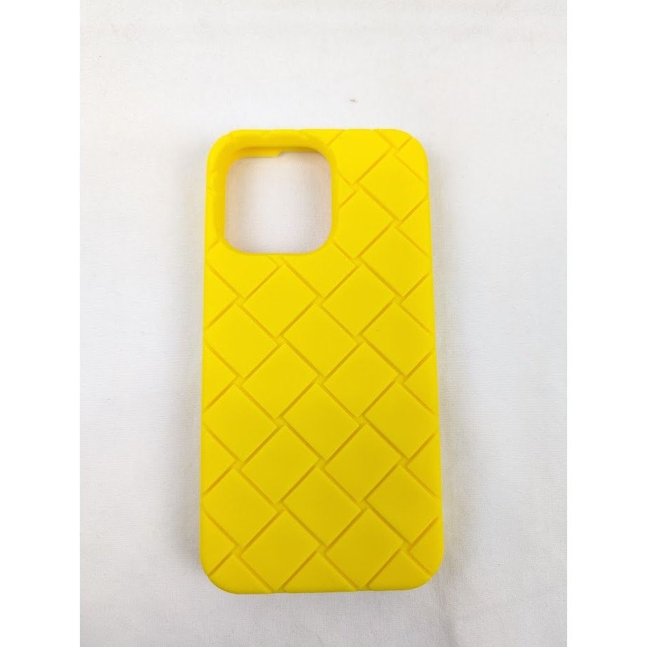 Bottega Veneta o1rshd1 Size: OS / Rubber Cover I Phone 14 Pro in Lemon Size ONE SIZE - 2 Thumbnail