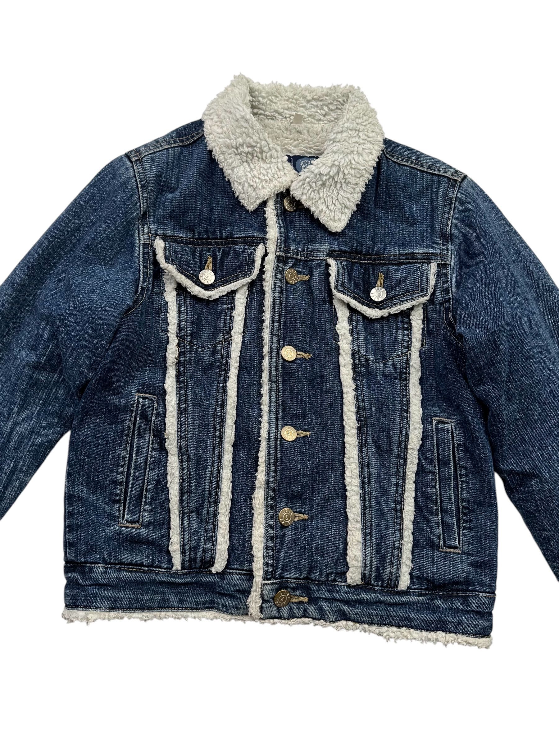 Japanese Brand Vintage Cropped Denim Jacket W62(V9) Size XS / US 0-2 / IT 36-38 - 2 Thumbnail