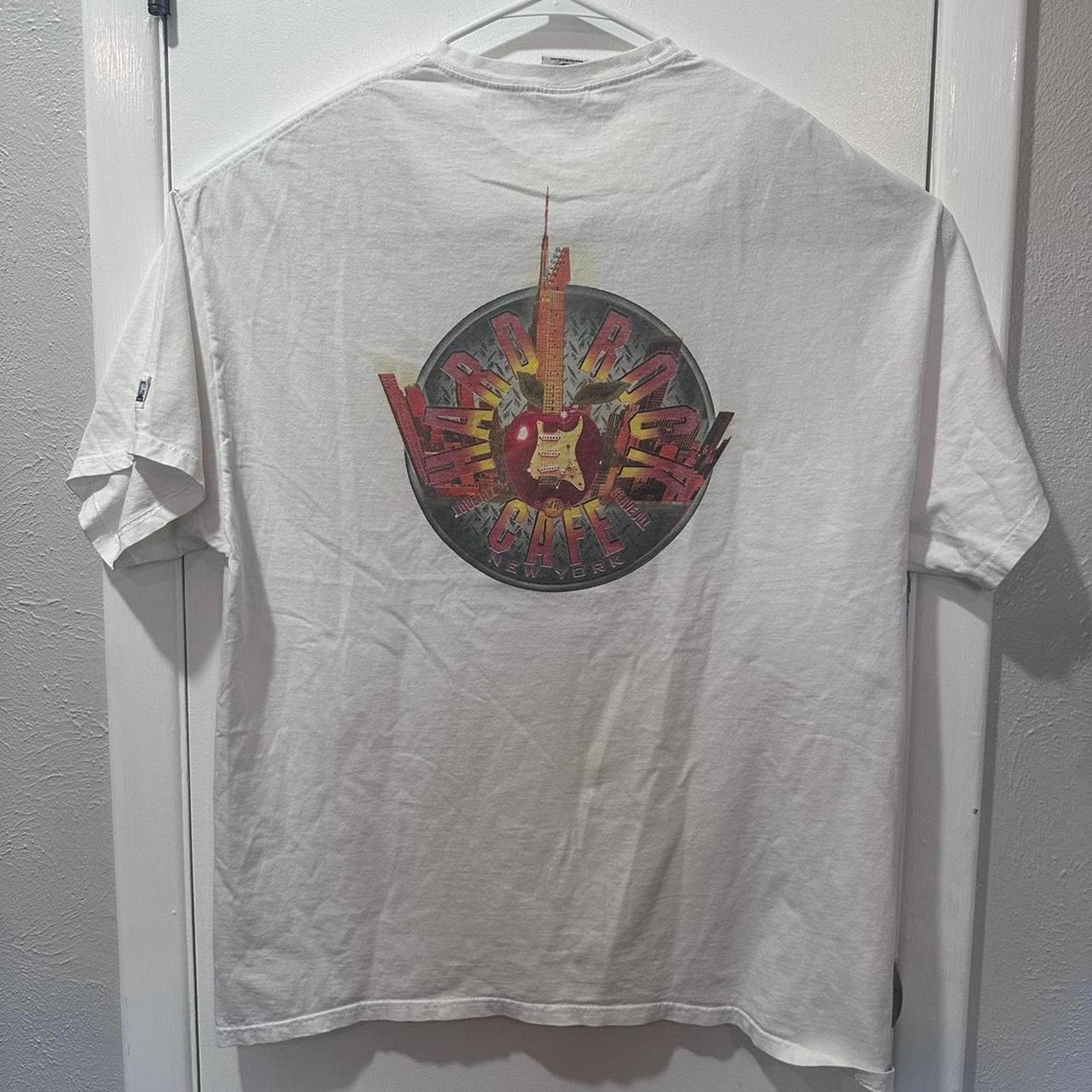 Hard Rock Cafe Hard Rock Cafe New York White Size XL Size US XL / EU 56 / 4 - 1 Thumbnail
