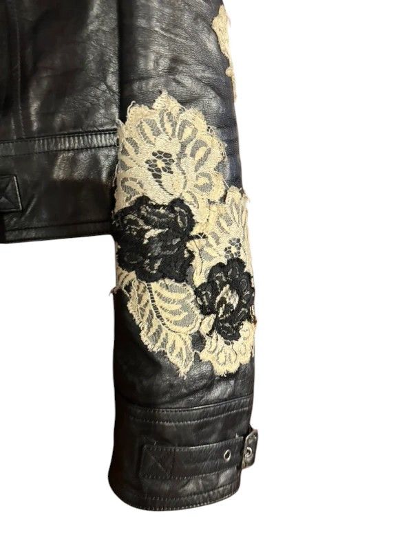 F/W 2003 LEATHER BIKER JACKET