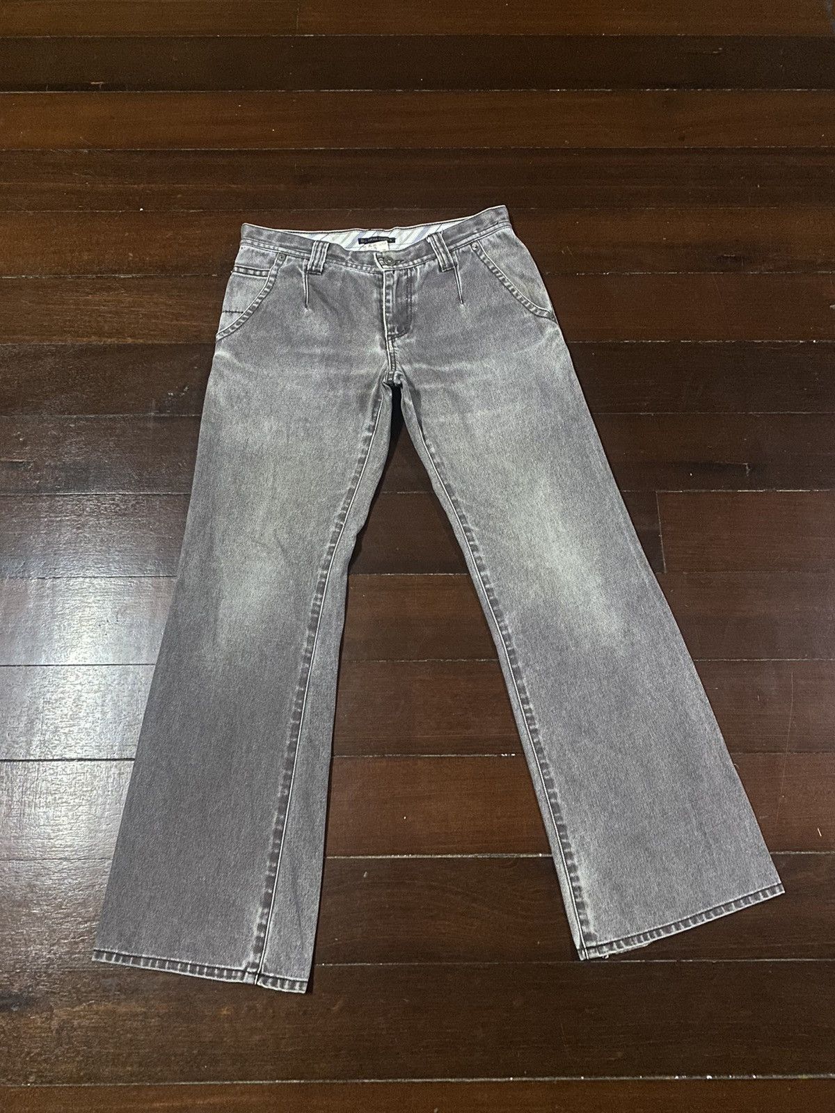 If Six Was Nine × Le Grande Bleu (L.G.B.) × Tornado Mart FIRE 🔥 Buona Giornata Flare BOOTCUT BELL BOTTOM WIDE LEG Size US 34 / EU 50 - 1 Thumbnail