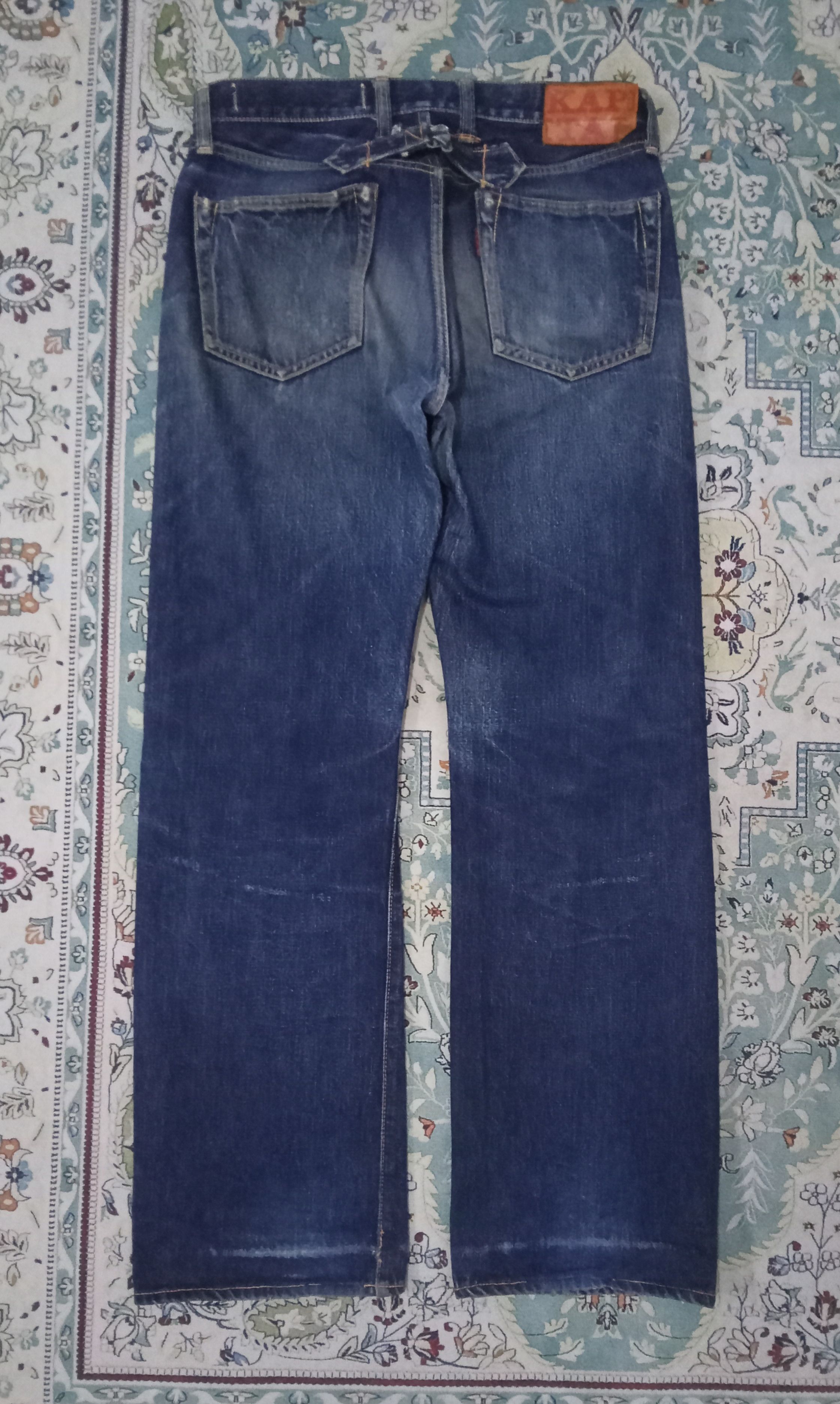 Kapital Kapital Redline Selvedge With Buckle Back Rare Jeans Size US 32 / EU 48 - 2 Thumbnail