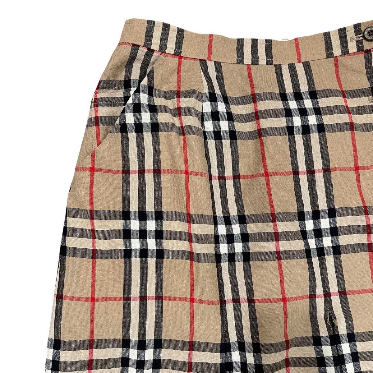 Burberry Vintage Burberry London Nova Check Wool Mini Skirt Size 30" / US 8 / IT 44 - 3 Thumbnail