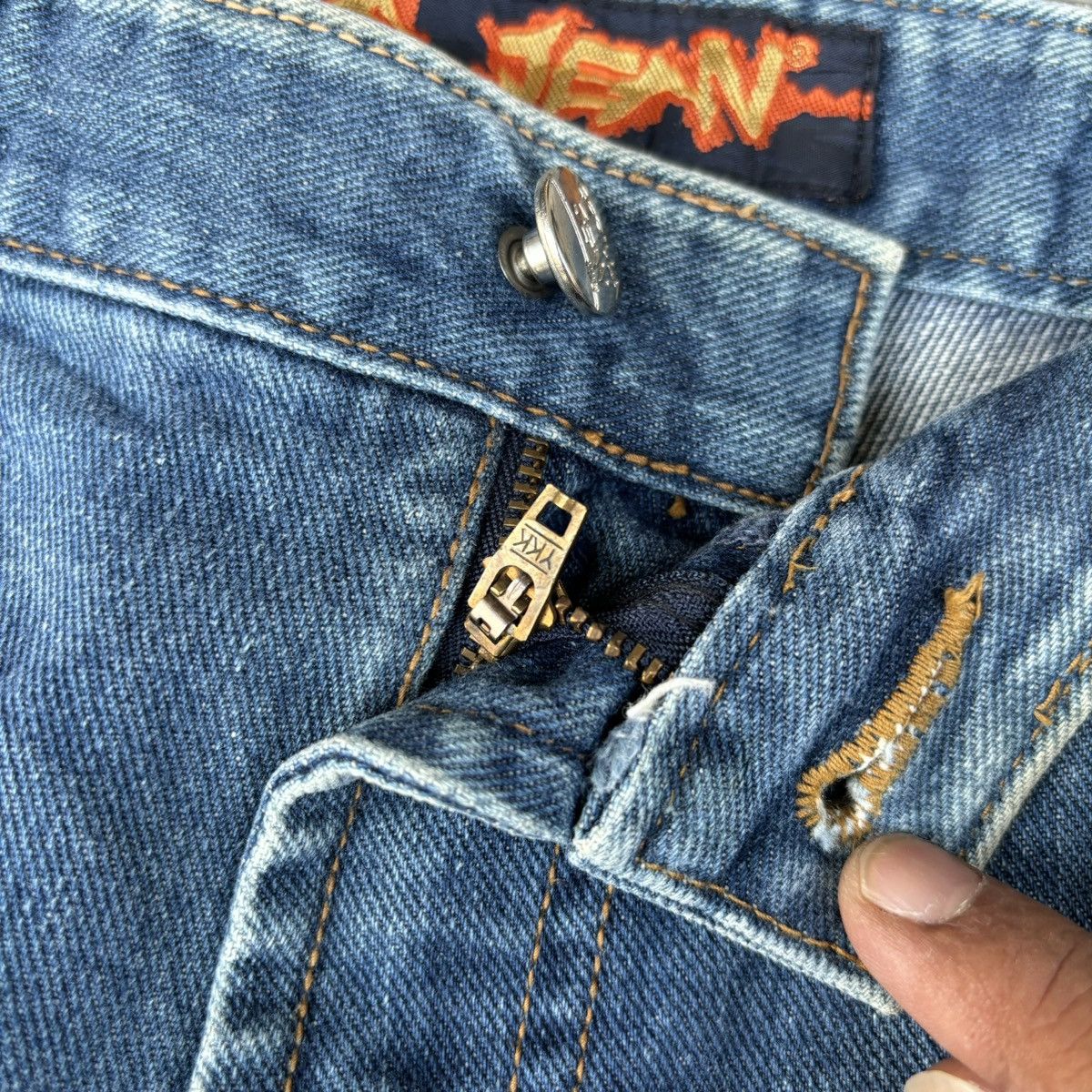 Hysteric Glamour × Japanese Brand Hysteric glamour gorilla flare jeans Size US 30 / EU 46 - 10 Thumbnail
