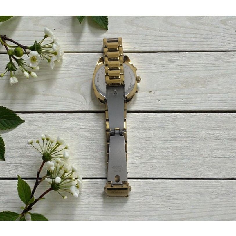 Fossil Fossil BQ3658 Women Gold-Toned Analogue Chronograph Watch Size 34 - 7 Thumbnail