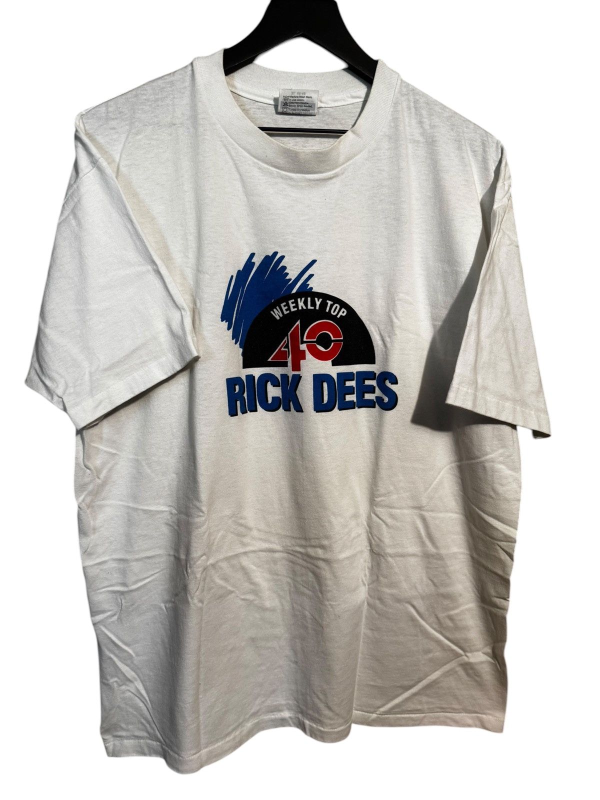 Vintage Rick dees made in usa tee Size US XL / EU 56 / 4 - 2 Thumbnail