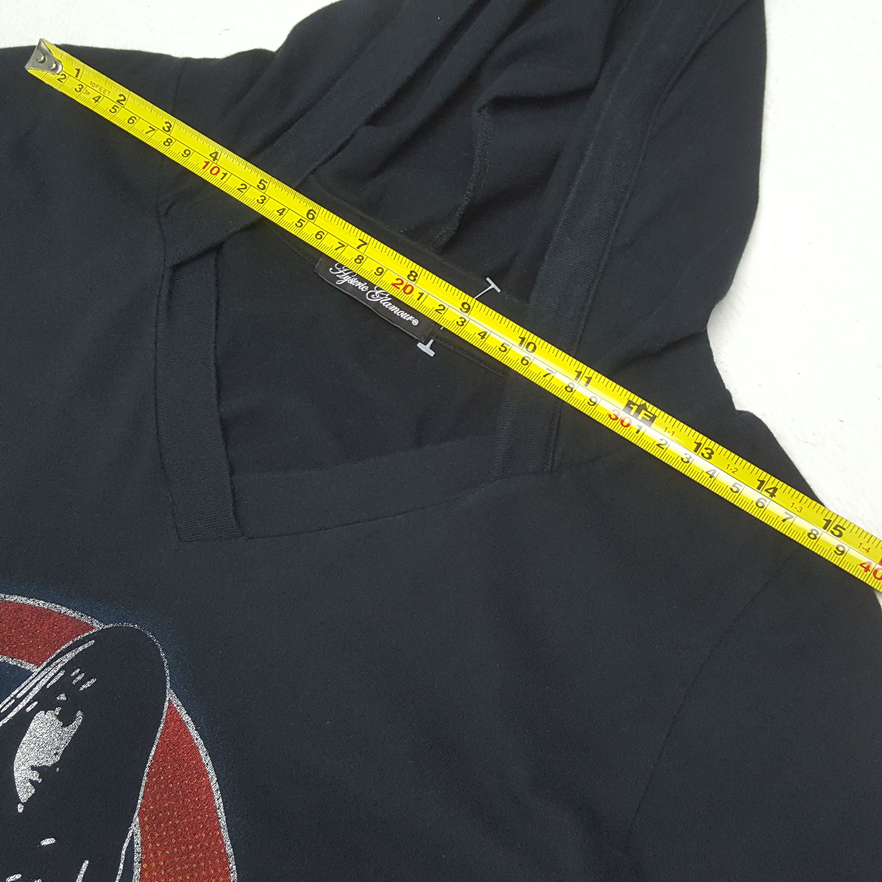 Hysteric Glamour Hysteric Glamour Japanese Brand Tshirt Hoodie RR29 Size US XS / EU 42 / 0 - 5 Thumbnail