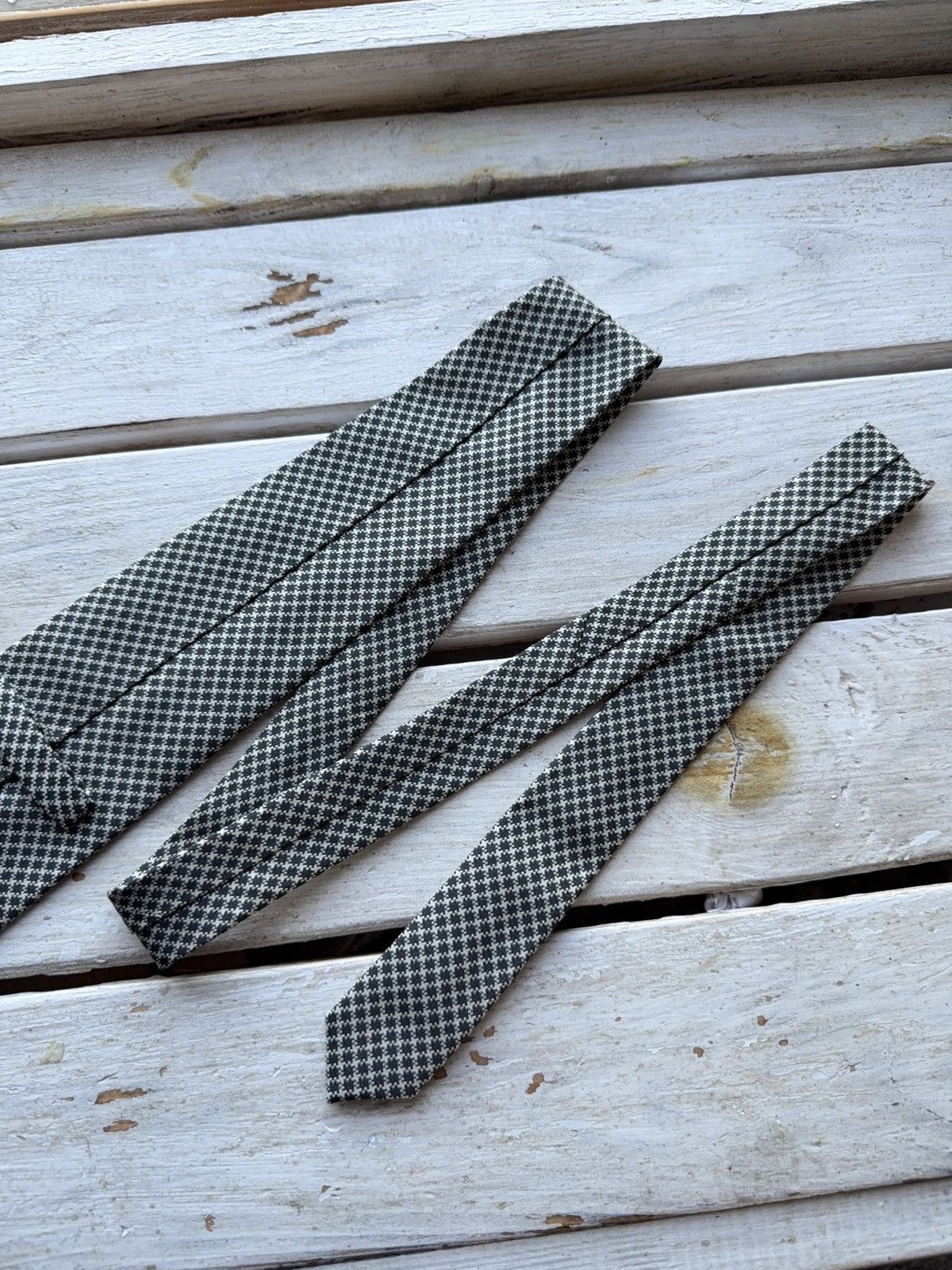 Designer × Gianfranco Ferre Designer Italian Silk Tie by Gianfranco Ferre Classic Check Size ONE SIZE - 7 Thumbnail