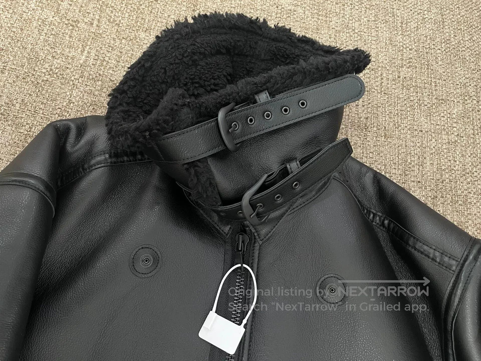 Wtaps WTAPS Black Leather Bomber Jacket. Size US S / EU 44-46 / 1 - 5 Thumbnail