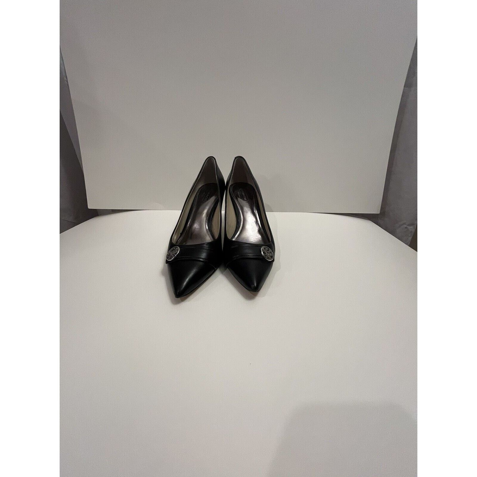 Coach Coach Zelda Signature Logo Dress Pumps Ladies 7B Shoes Size US 7 / IT 37 - 5 Thumbnail