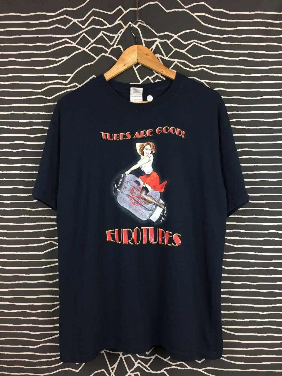 Vintage Eurotubes Are Good World Class Tubes World Class Tone Tee Size US L / EU 52-54 / 3 - 1 Thumbnail