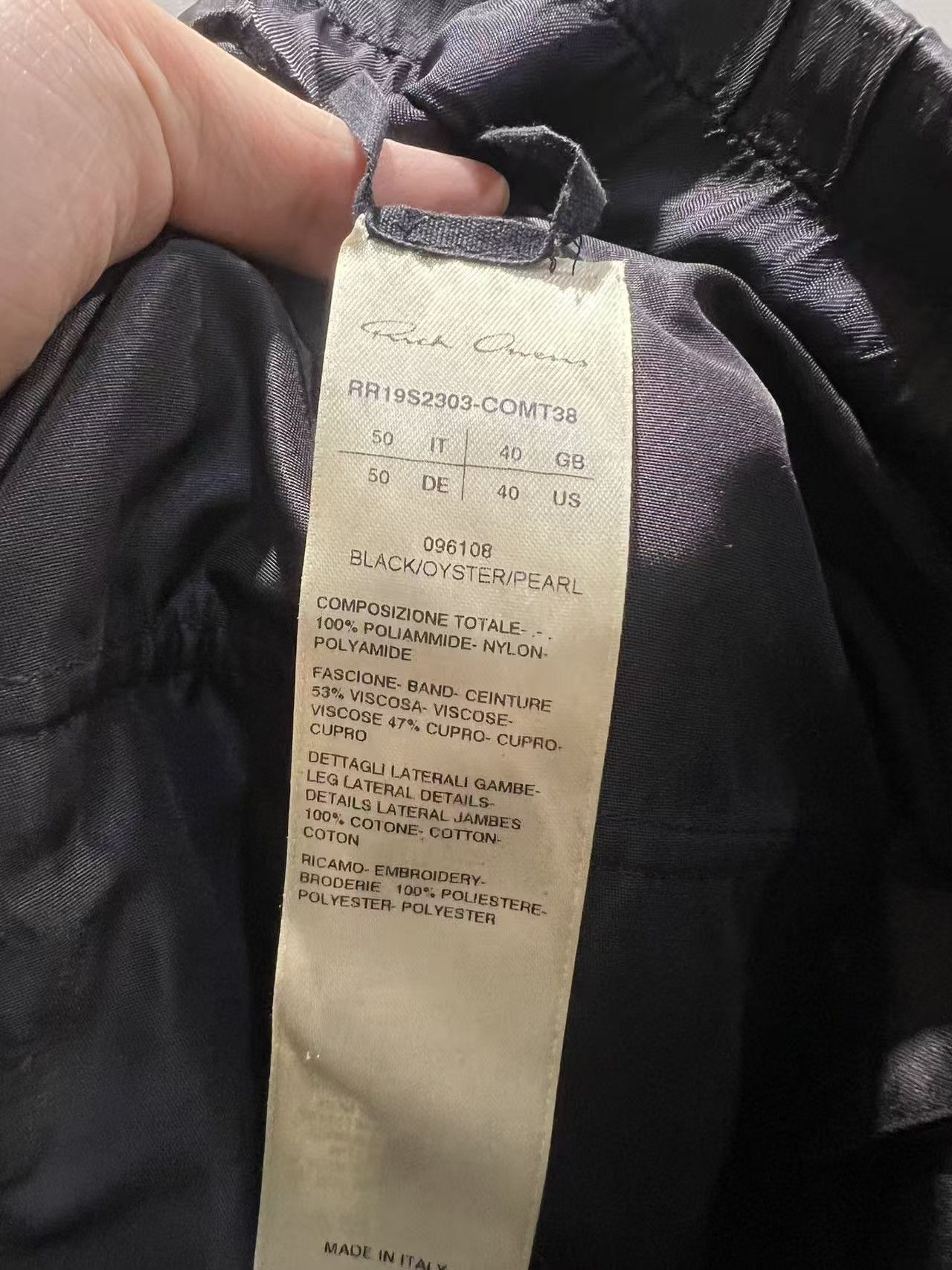 Rick Owens Rick owens 19SS Pusher pants Size US 34 / EU 50 - 7 Thumbnail