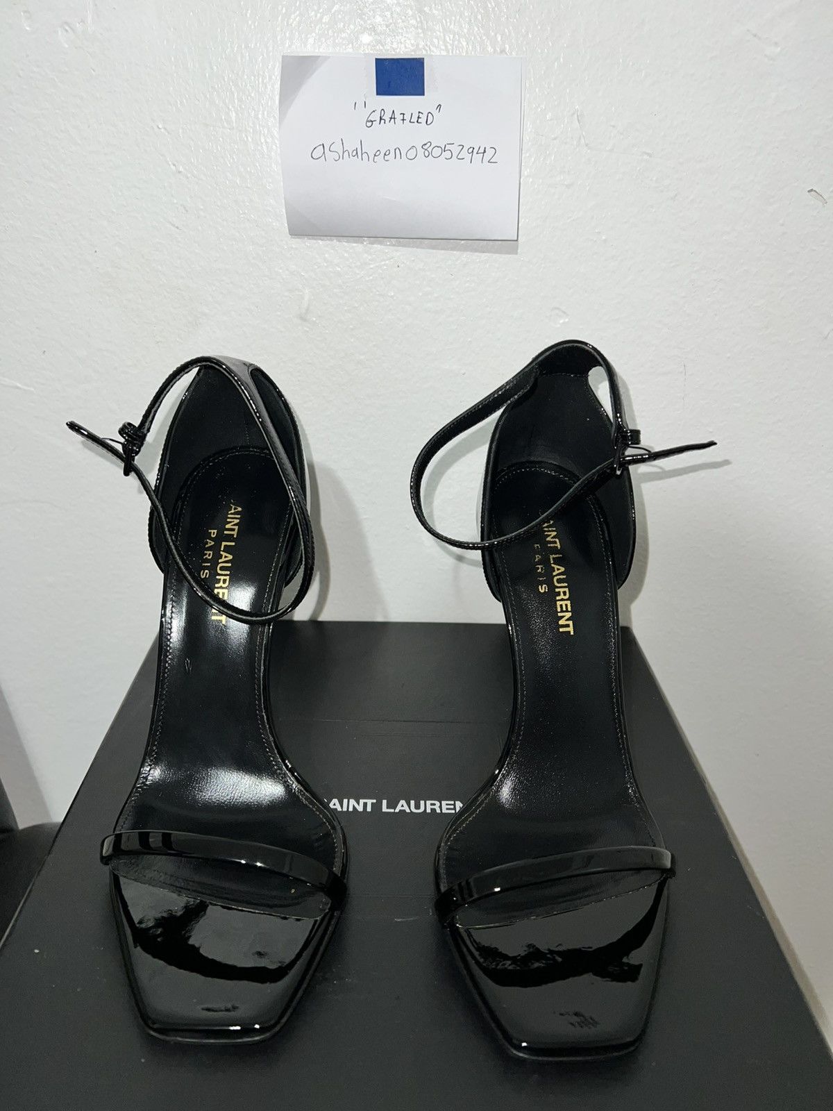 Yves Saint Laurent YSL Heels *SOUGHT AFTER* *RARE* Size US 7 / IT 37 - 2 Thumbnail