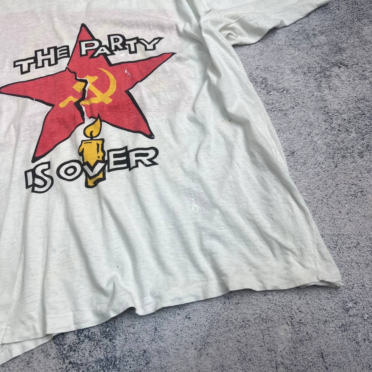 Vintage Vintage Vladimir Lenin McDonald's Parody T-Shirt Size US S / EU 44-46 / 1 - 8 Thumbnail