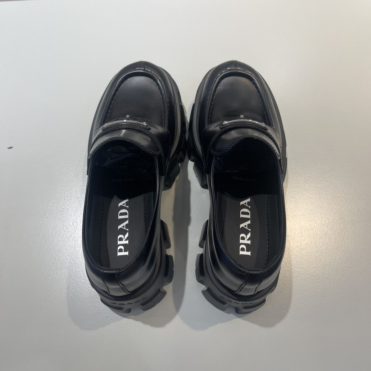 Prada Prada Monolith 55mm Loafer Size US 6.5 / IT 36.5 - 9 Thumbnail