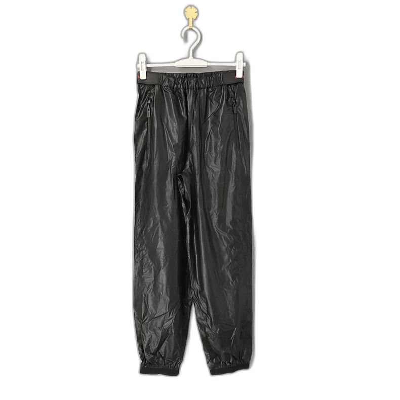 Prada PRADA F/W24 Black Waist Tapered Pants-2506 Size 37" - 1 Thumbnail