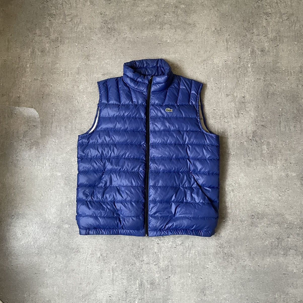Lacoste Vintage Lacoste Puffer Down Vests Size US L / EU 52-54 / 3 - 1 Thumbnail