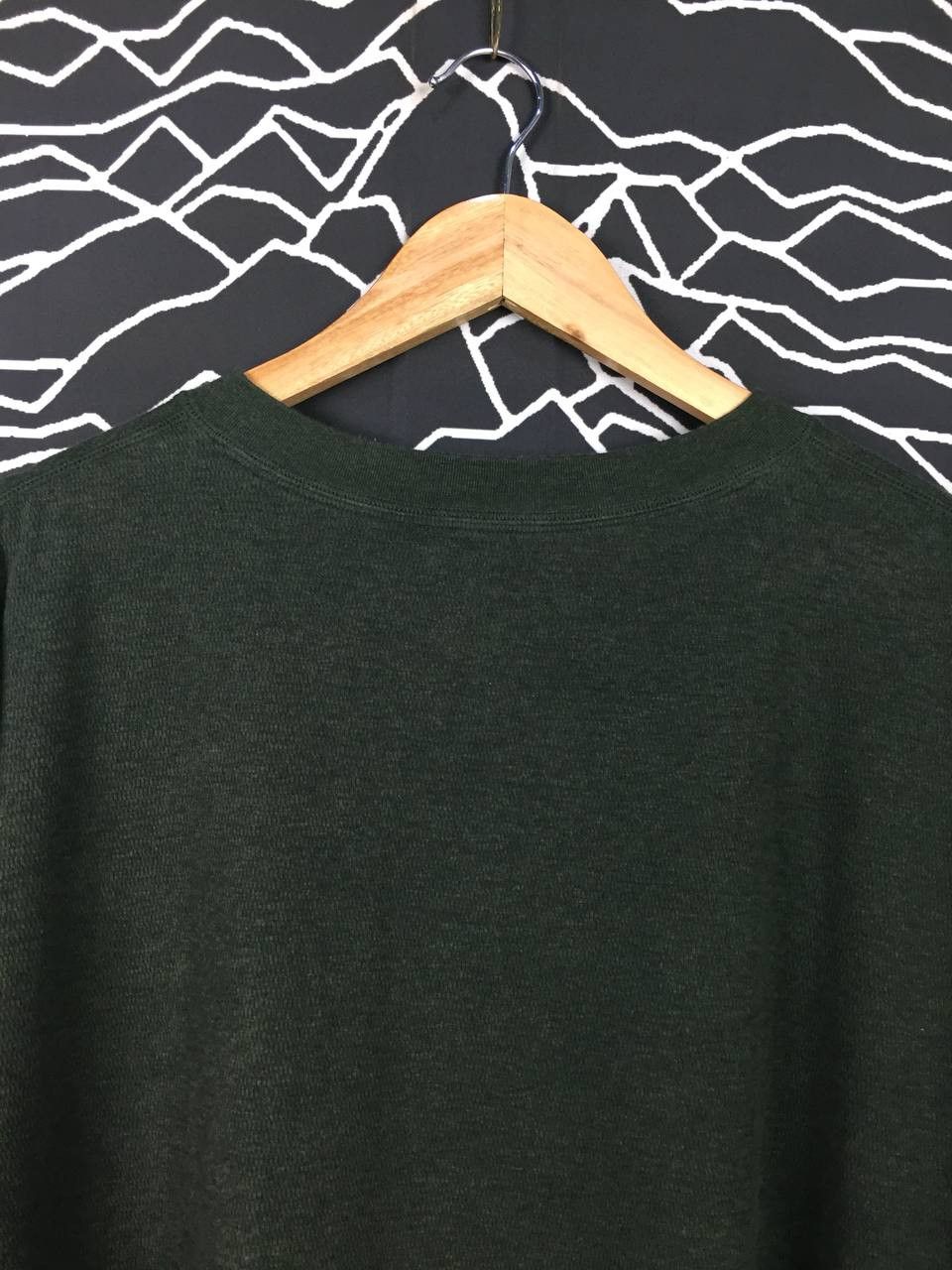 Japanese Brand × Uniqlo Uniqlo Dry Waffle Oversized Henley Neck Tee Size US XXL / EU 58 / 5 - 8 Thumbnail