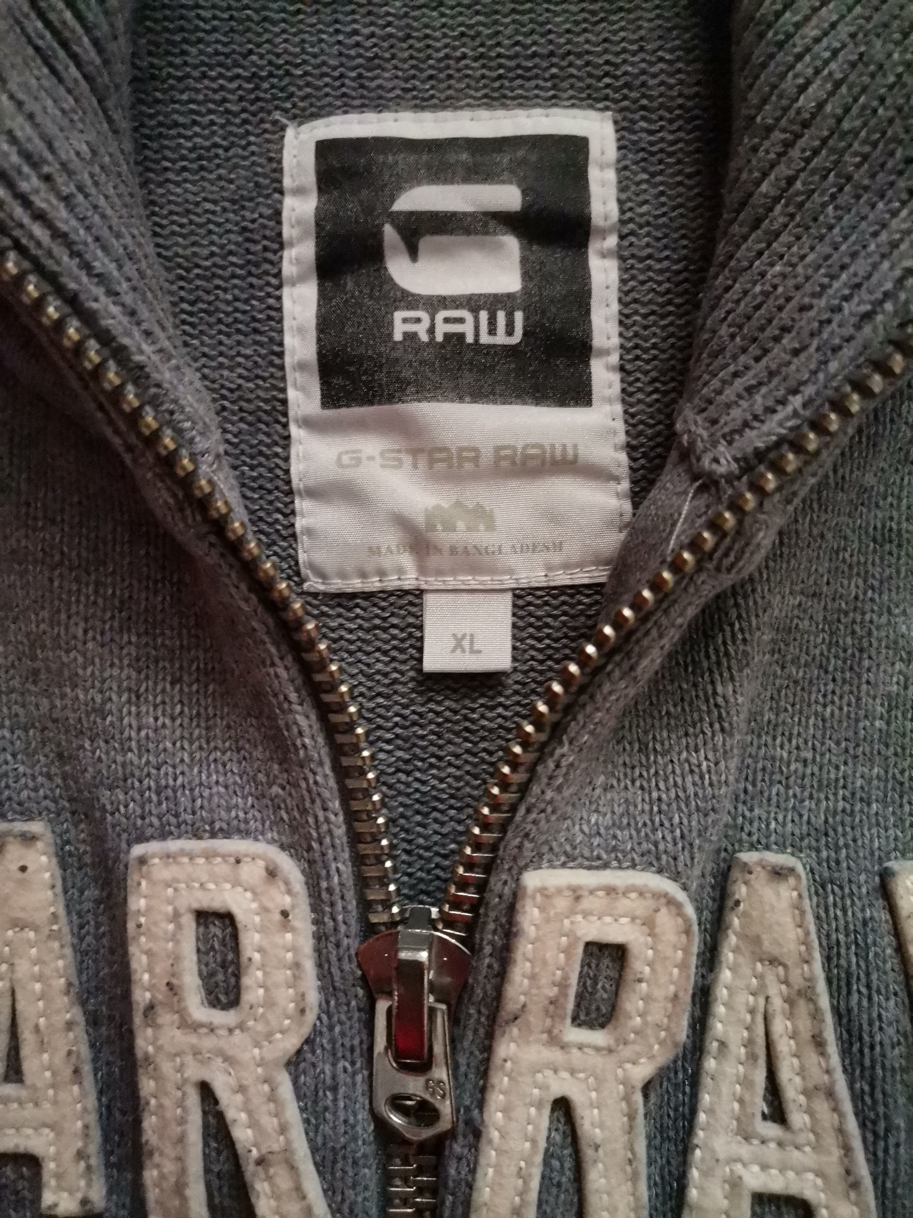 G-Star G-Star Raw Zip Up Sweater Size US XL / EU 56 / 4 - 3 Thumbnail