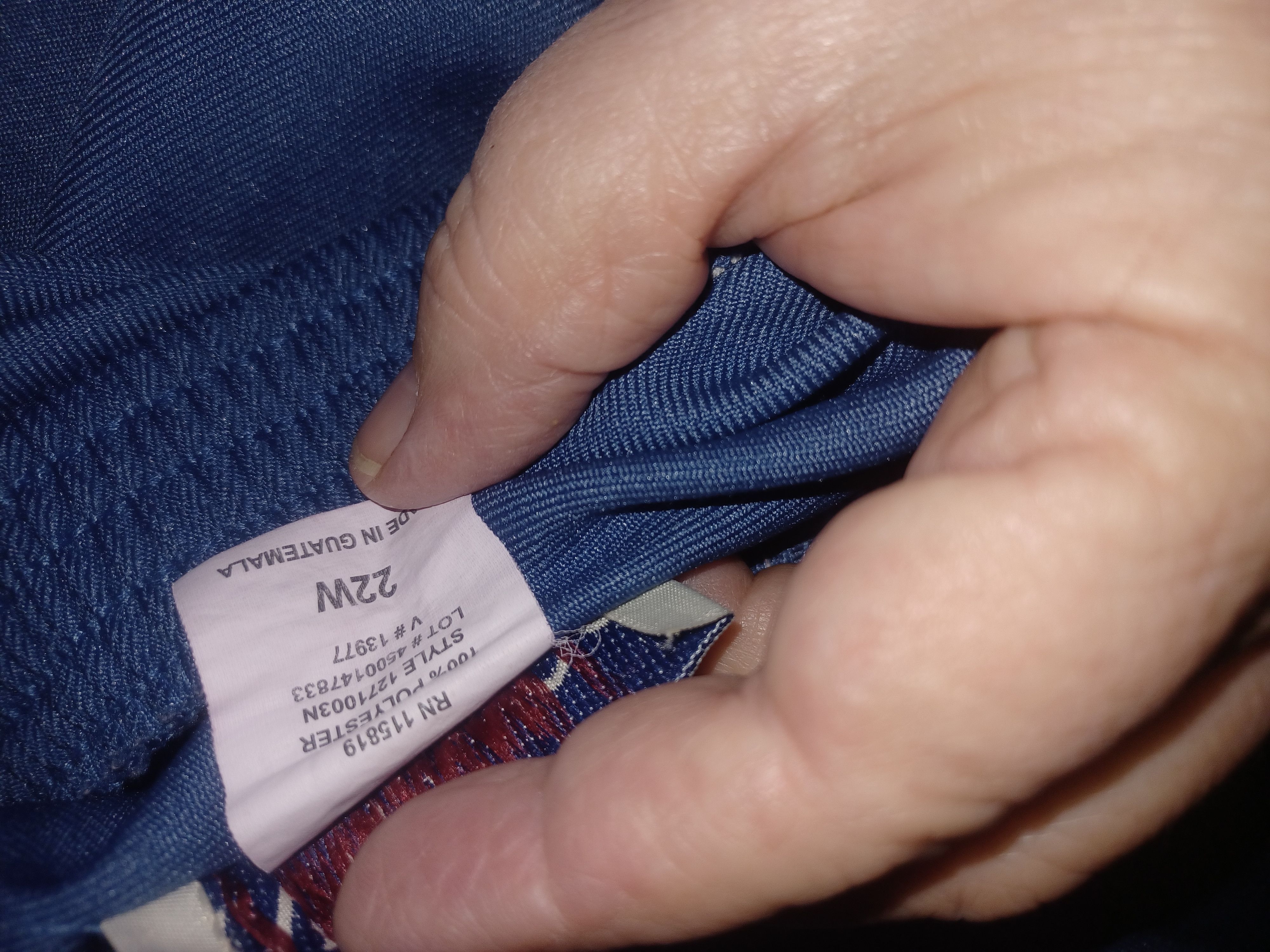 Other Donnkenny Women's Pull-On Pants 22W Blue Size 32" / US 10 / IT 46 - 2 Thumbnail
