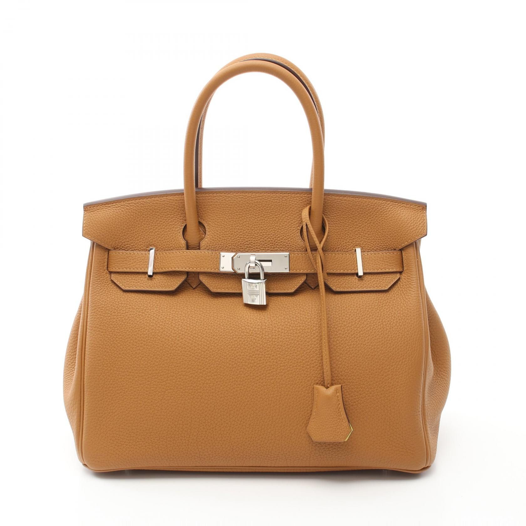 Hermes Togo Verso Birkin 30 Leather Handbag 072019CK in Great