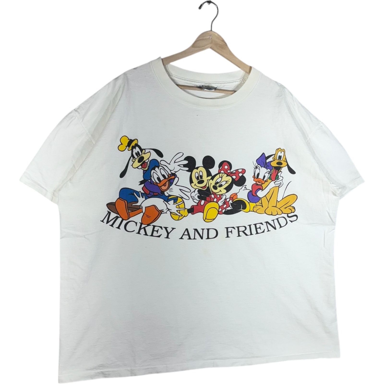Vintage Vintage Disney Mickey And Friends Spellout Tee OSFA Size US XXL / EU 58 / 5 - 4 Thumbnail