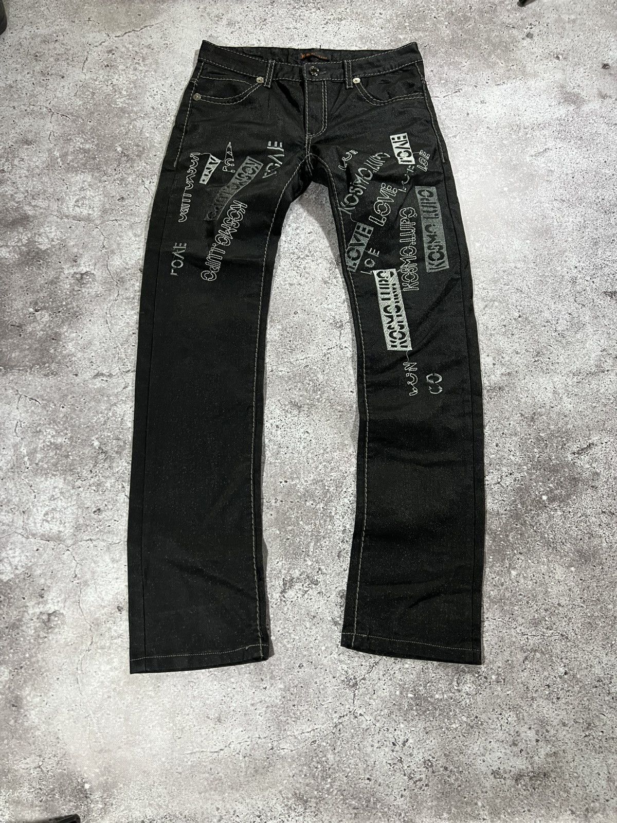 Japanese Brand Avant Garde Kosmo Lupo Jeans Japanese Style Size US 31 - 4 Thumbnail