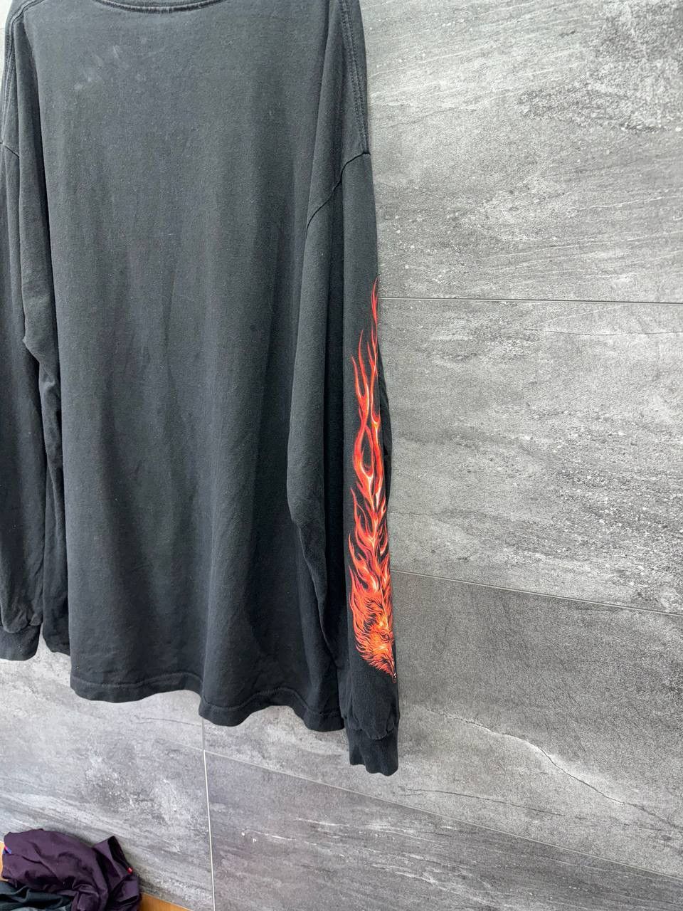 Vintage Vintage Survivors Harley Davidson 2005 Wolf Longsleeve Shirt Size US XXL / EU 58 / 5 - 11 Thumbnail