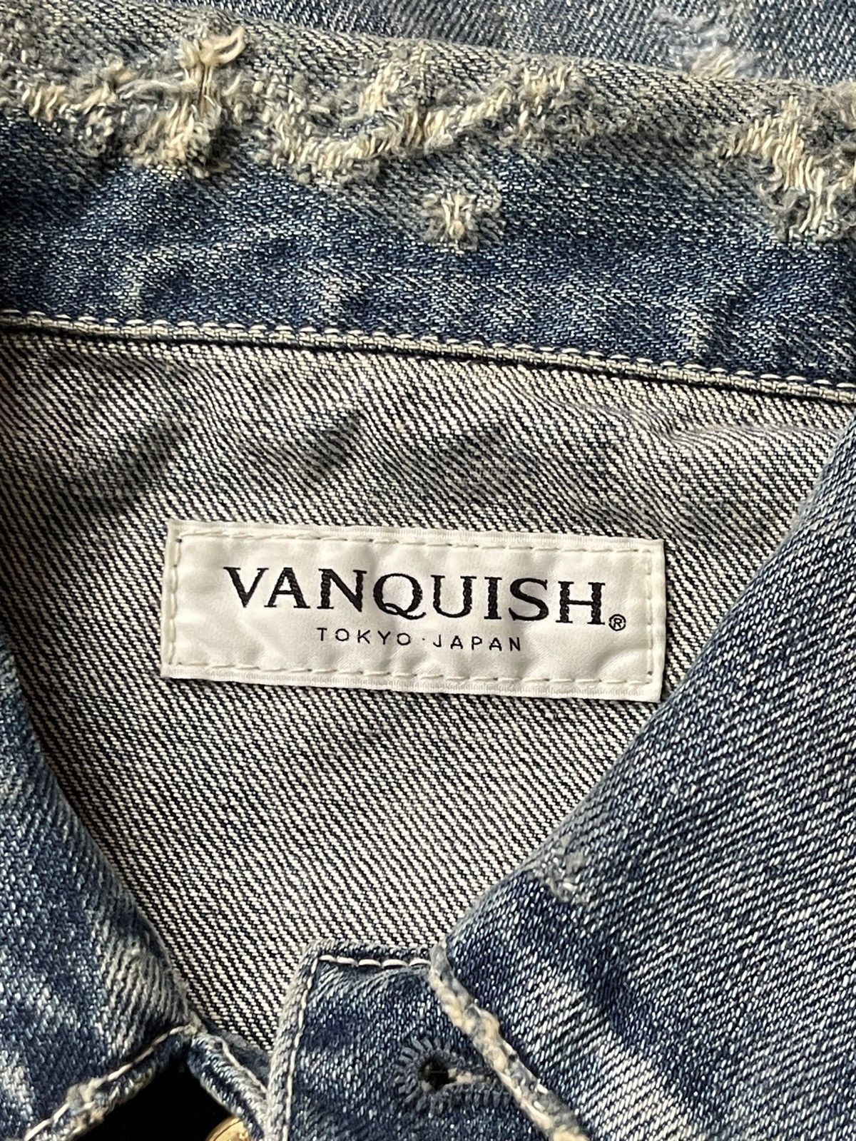 Vanquish Vanquish Boro Distressed Denim Jacket Size US M / EU 48-50 / 2 - 4 Thumbnail