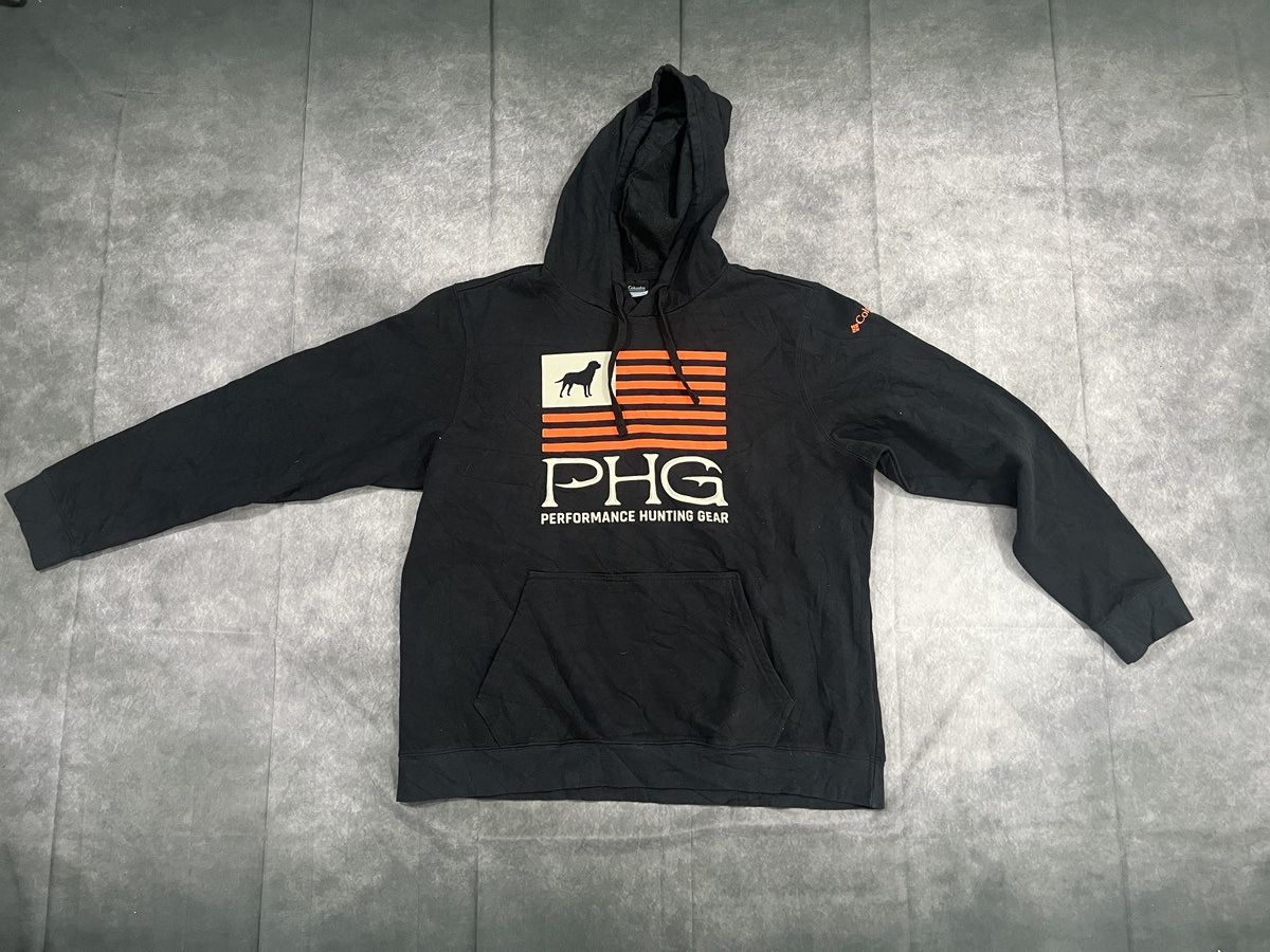 Columbia Columbia Black Fleece Pullover Hooded Men's Hunting Hoodie Size US XL / EU 56 / 4 - 1 Thumbnail