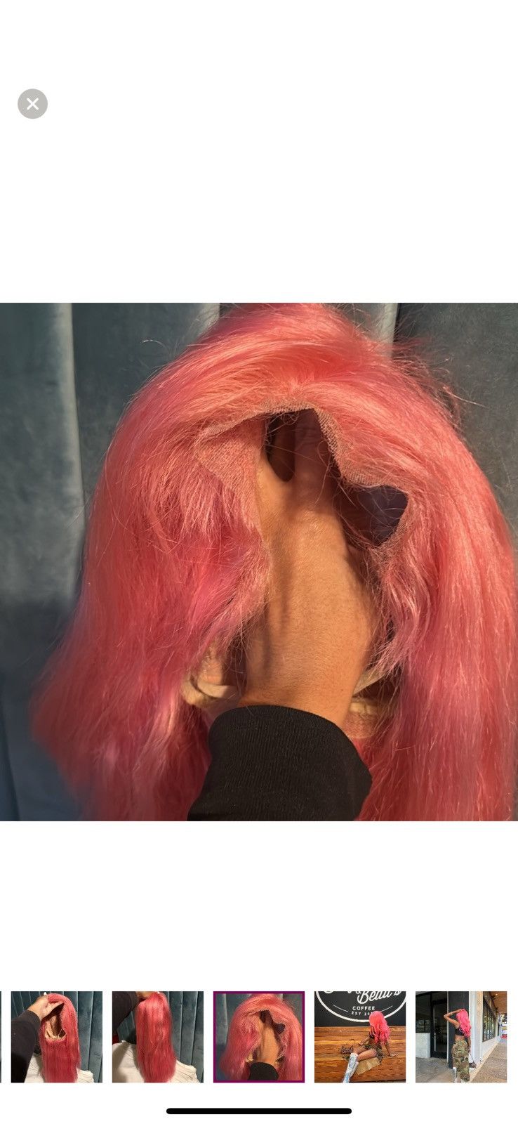 Other Pink wig Size ONE SIZE - 3 Thumbnail