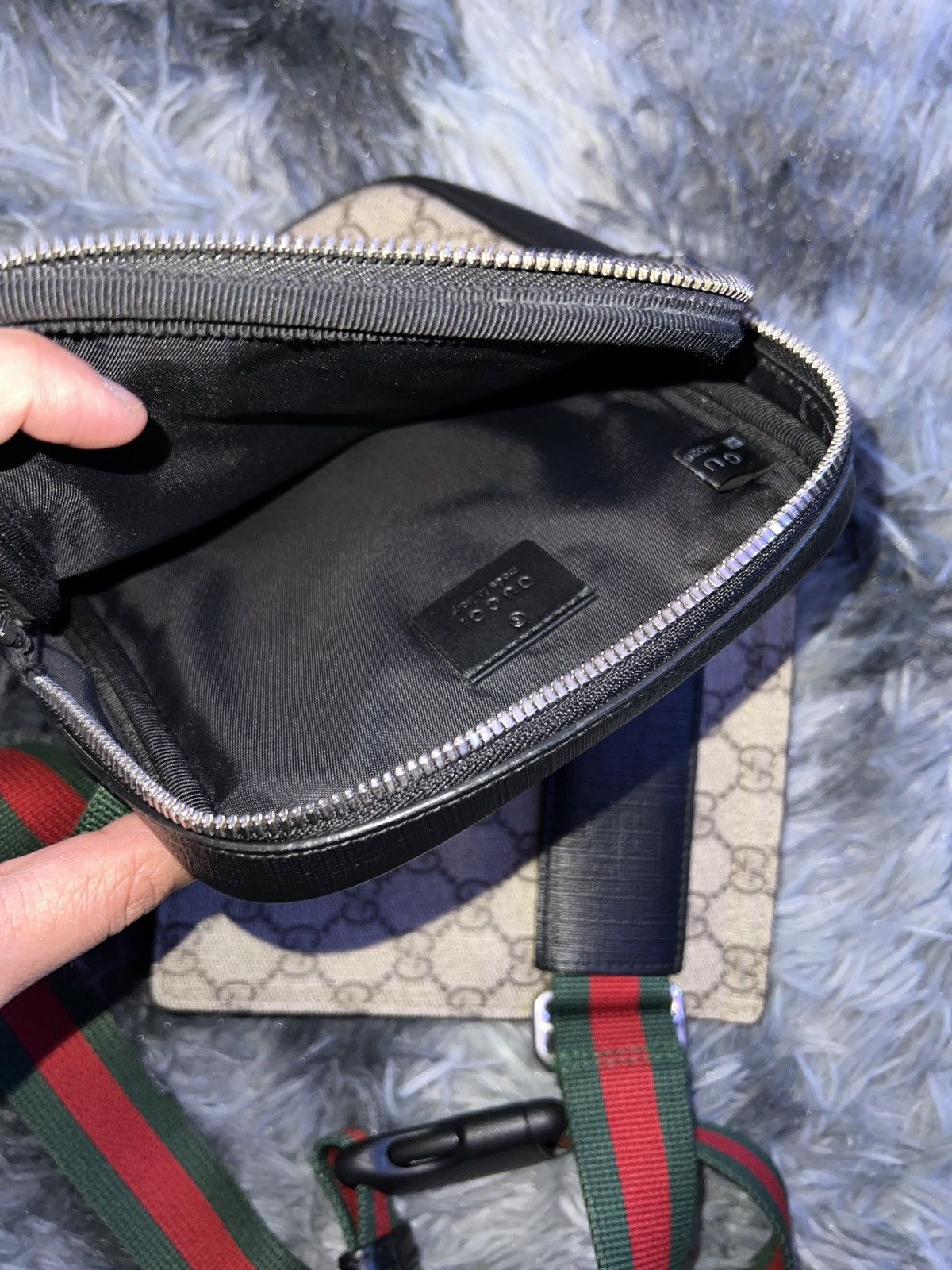 Gucci Gucci Supreme GG Monogram Web Belt Bag Size ONE SIZE - 7 Thumbnail
